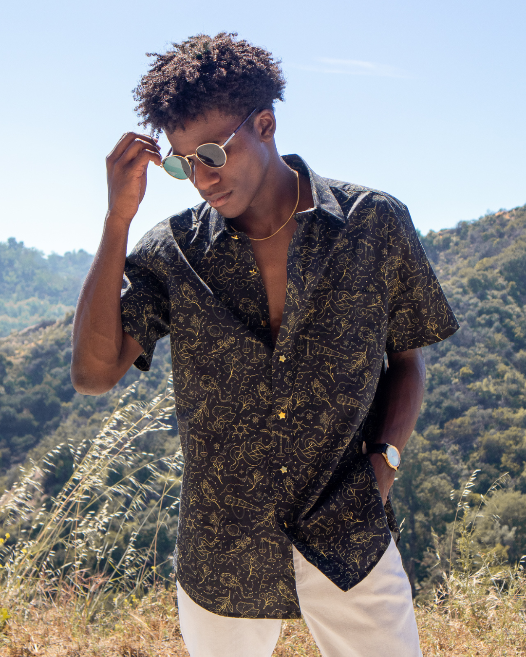 Nightfall Button Up Shirt carmico