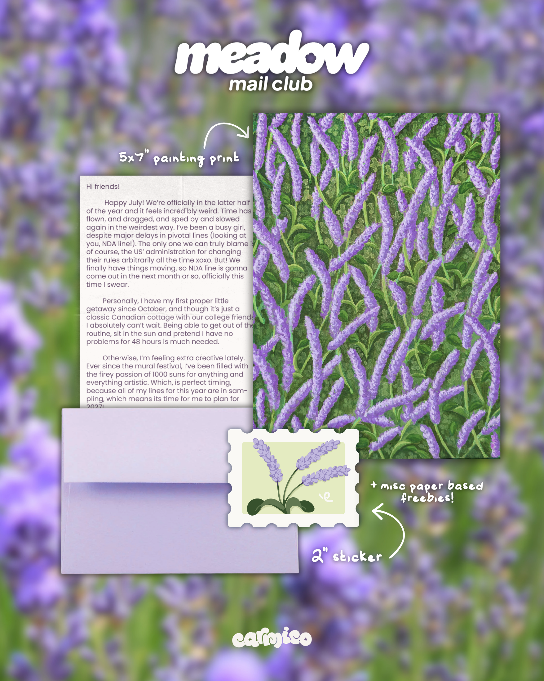 Meadow Mail Club ✿ July