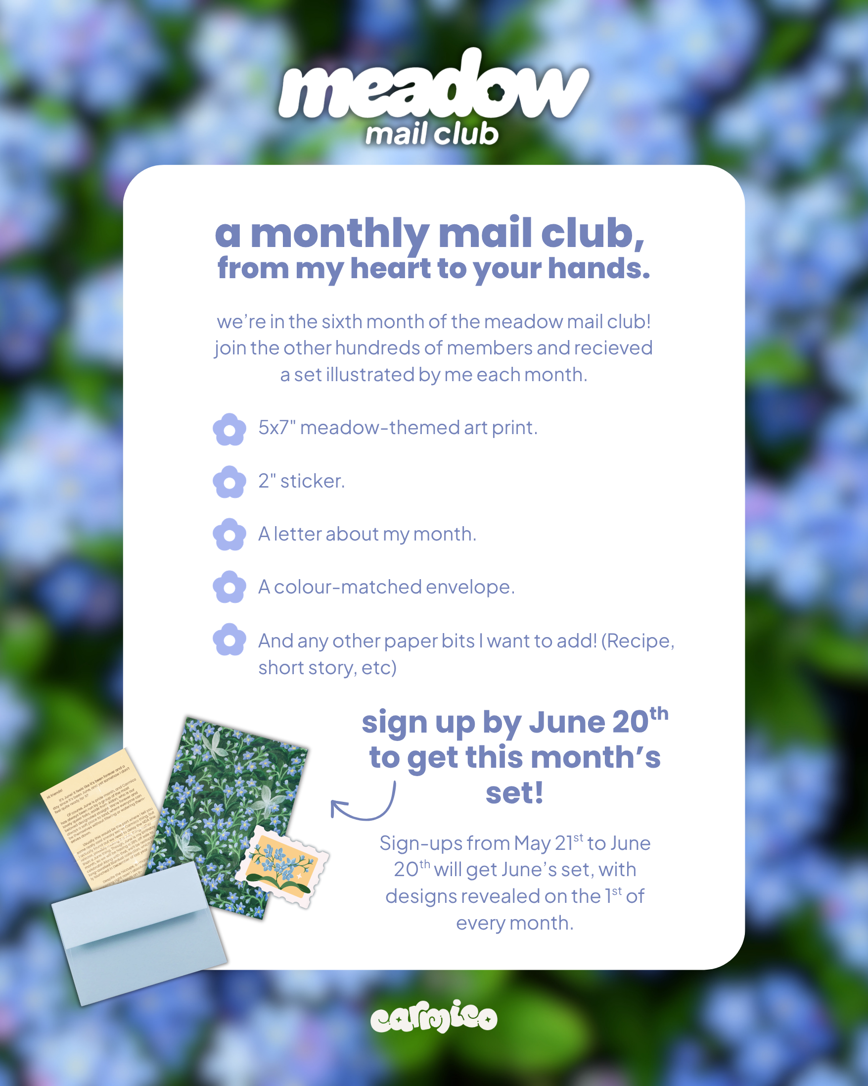 Meadow Mail Club ✿ June