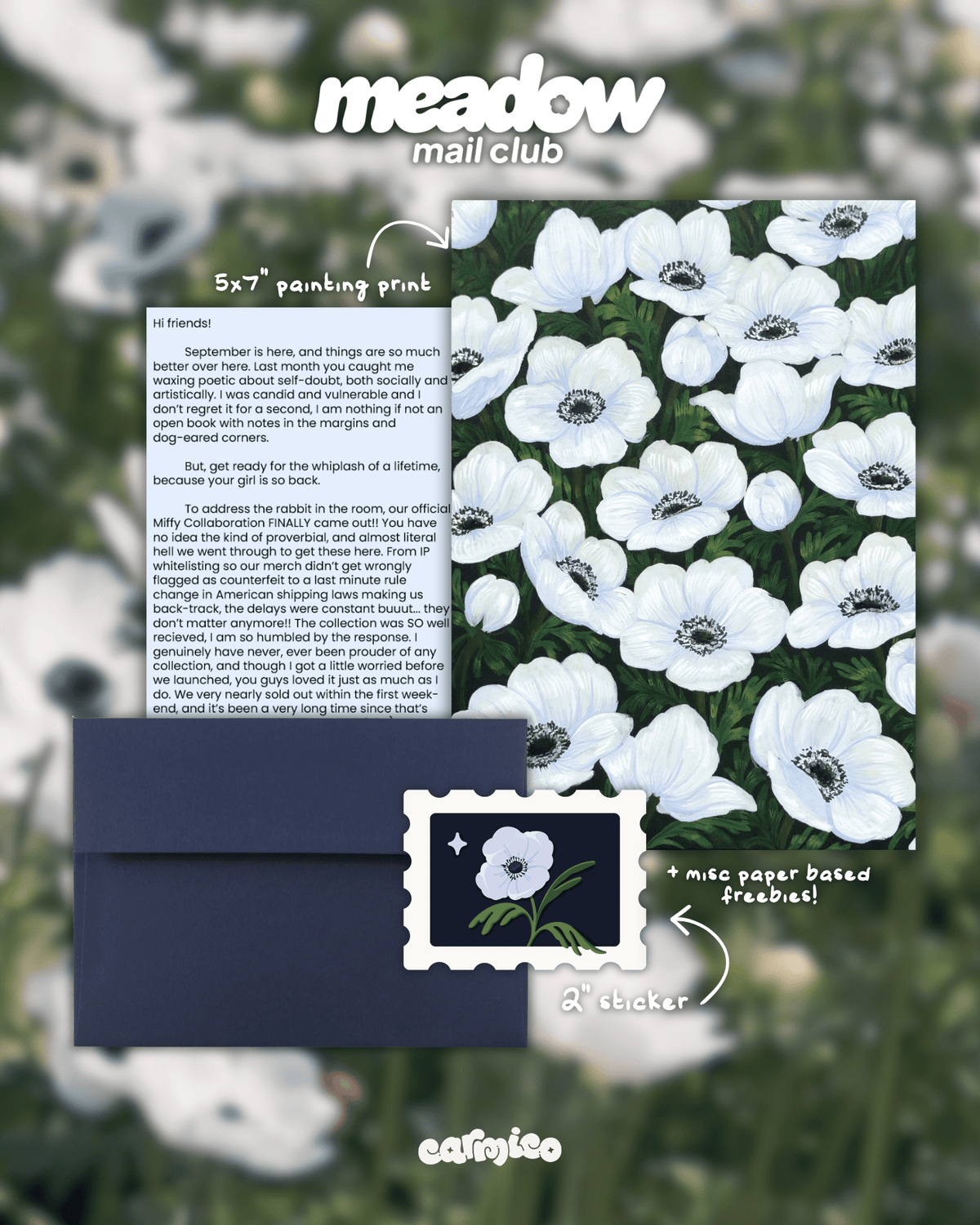 Meadow Mail Club ✿ August - carmico