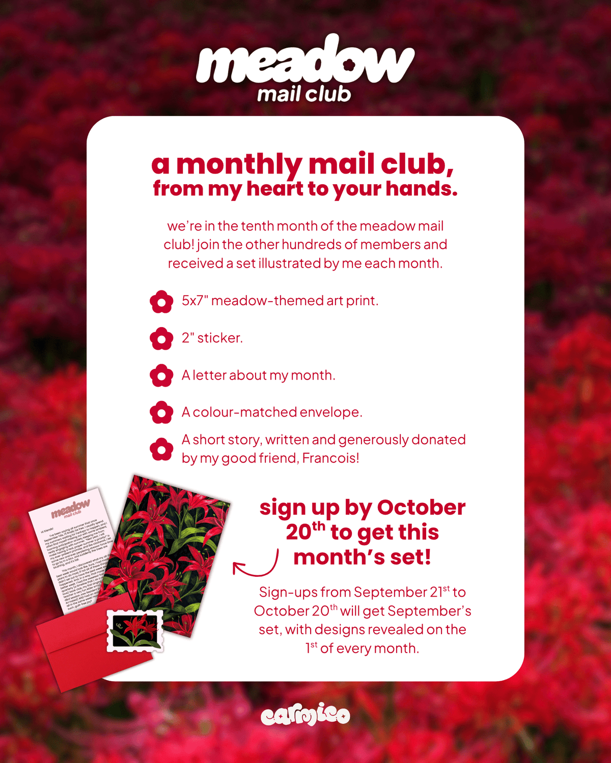 Meadow Mail Club ✿ October - carmico