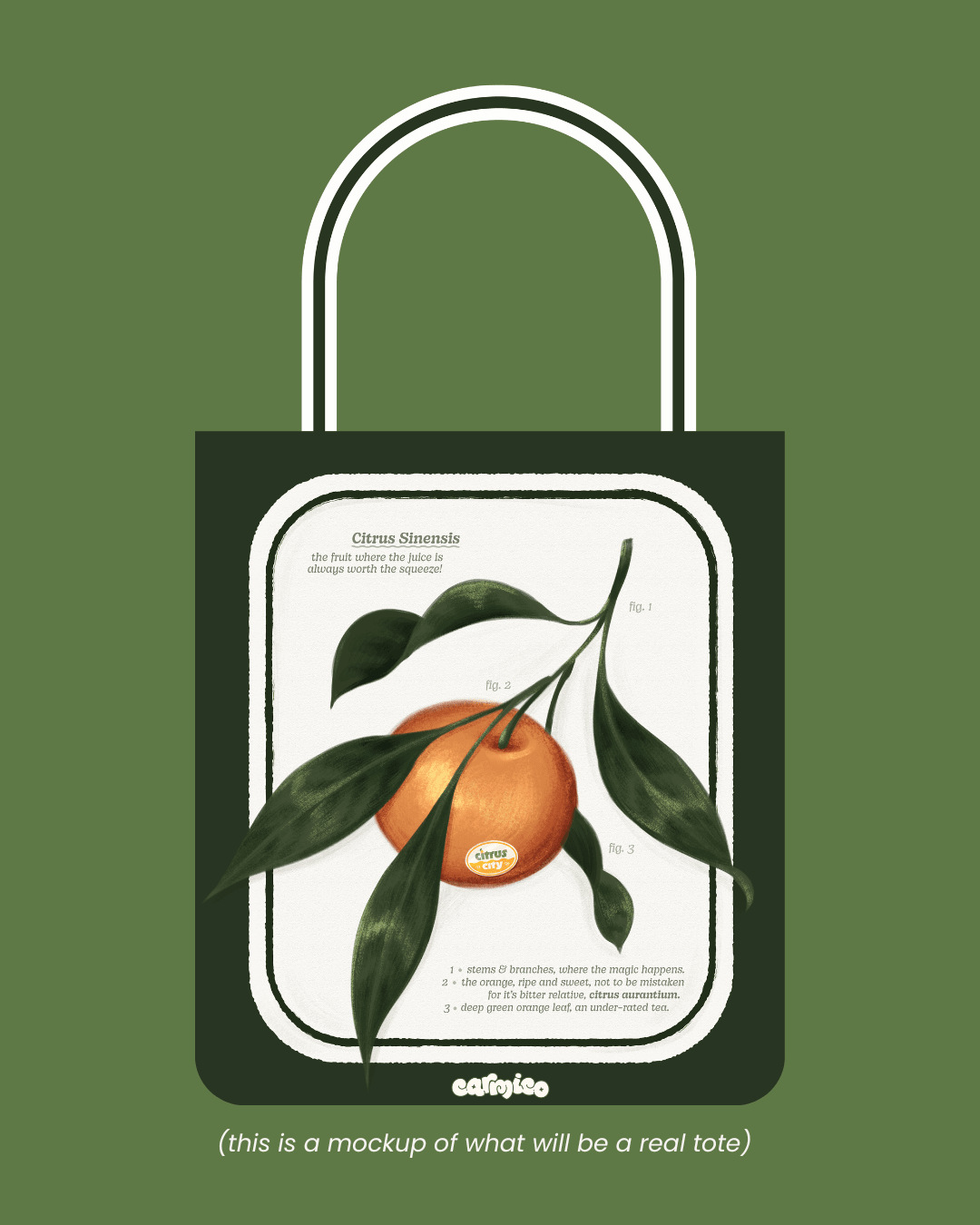Vintage Orange Tote [Pre-Order Exclusive] - carmico