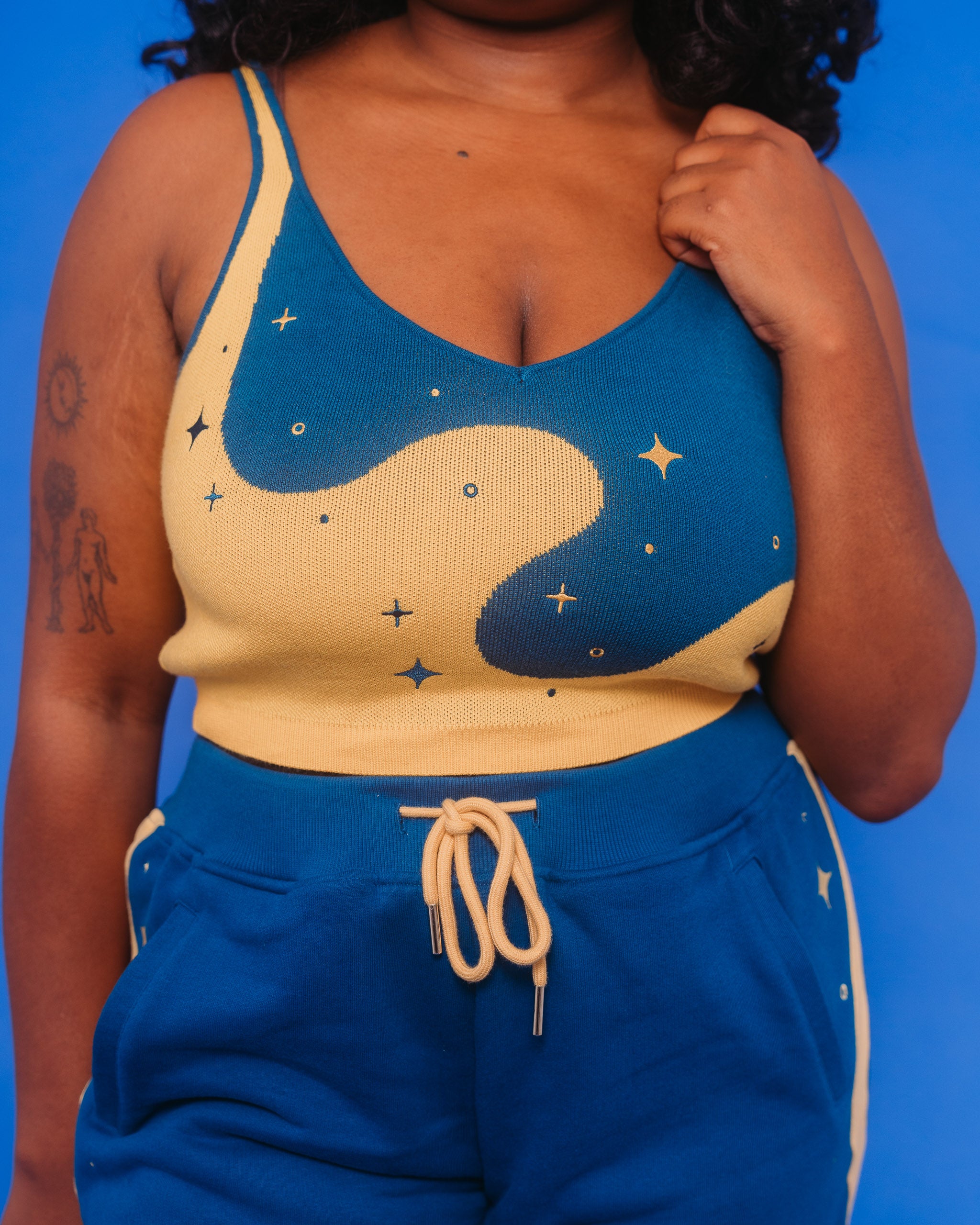 Blue Moon | Knit Tank