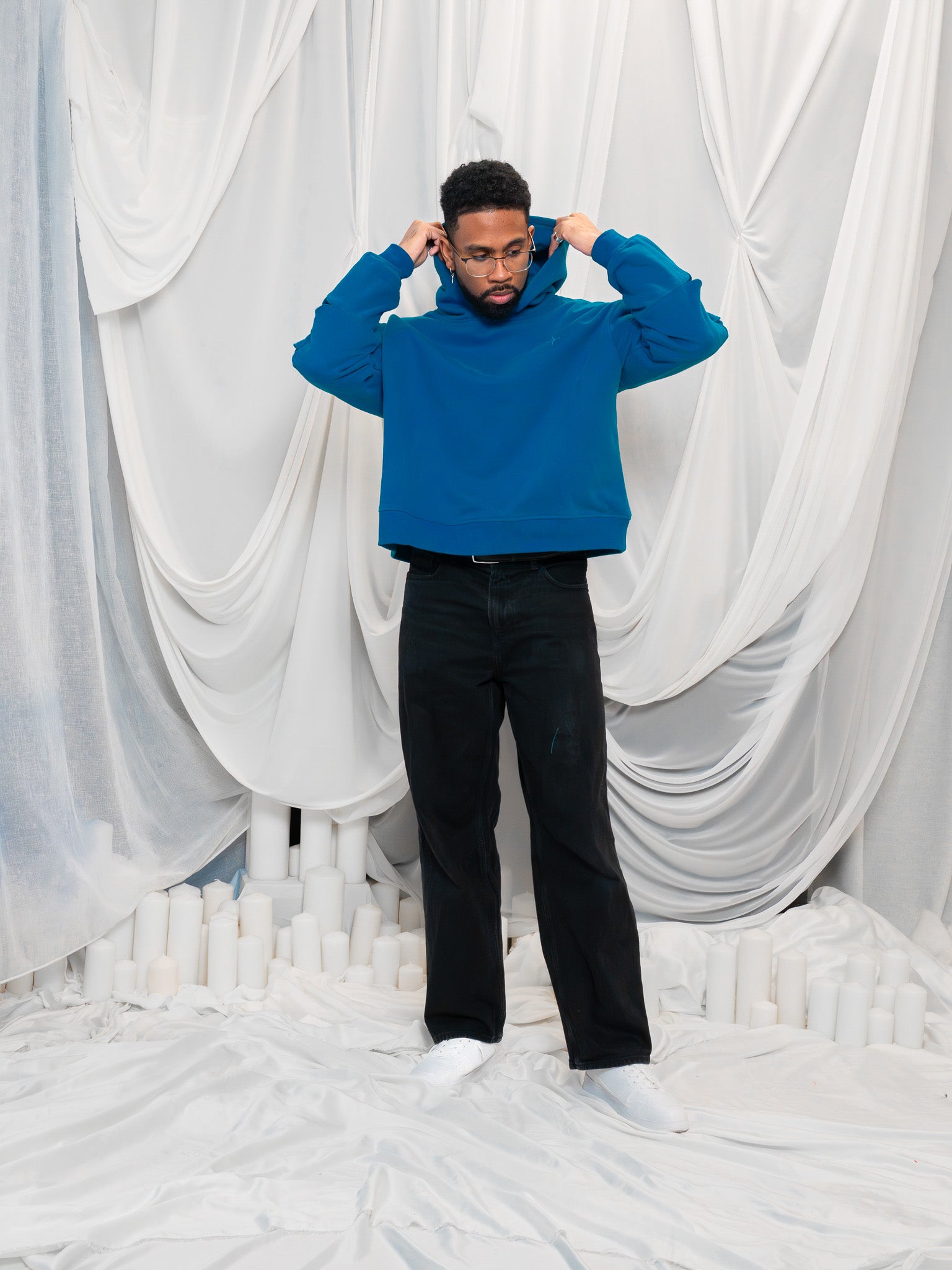 Blue Moon | Boxy Hoodie