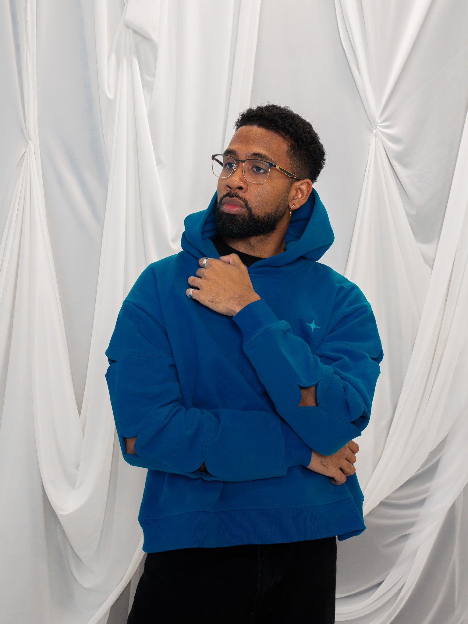 Blue Moon | Boxy Hoodie