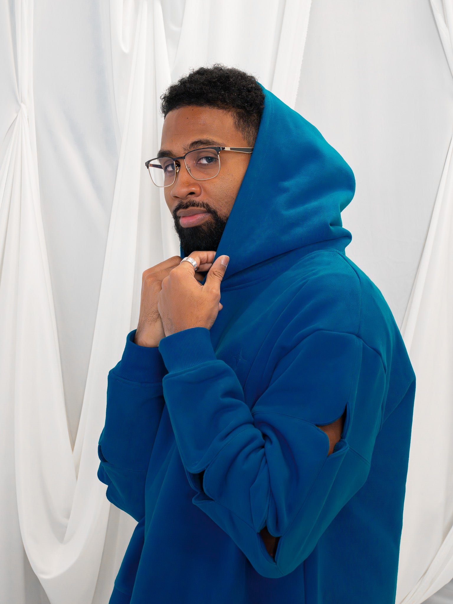 Blue Moon | Boxy Hoodie
