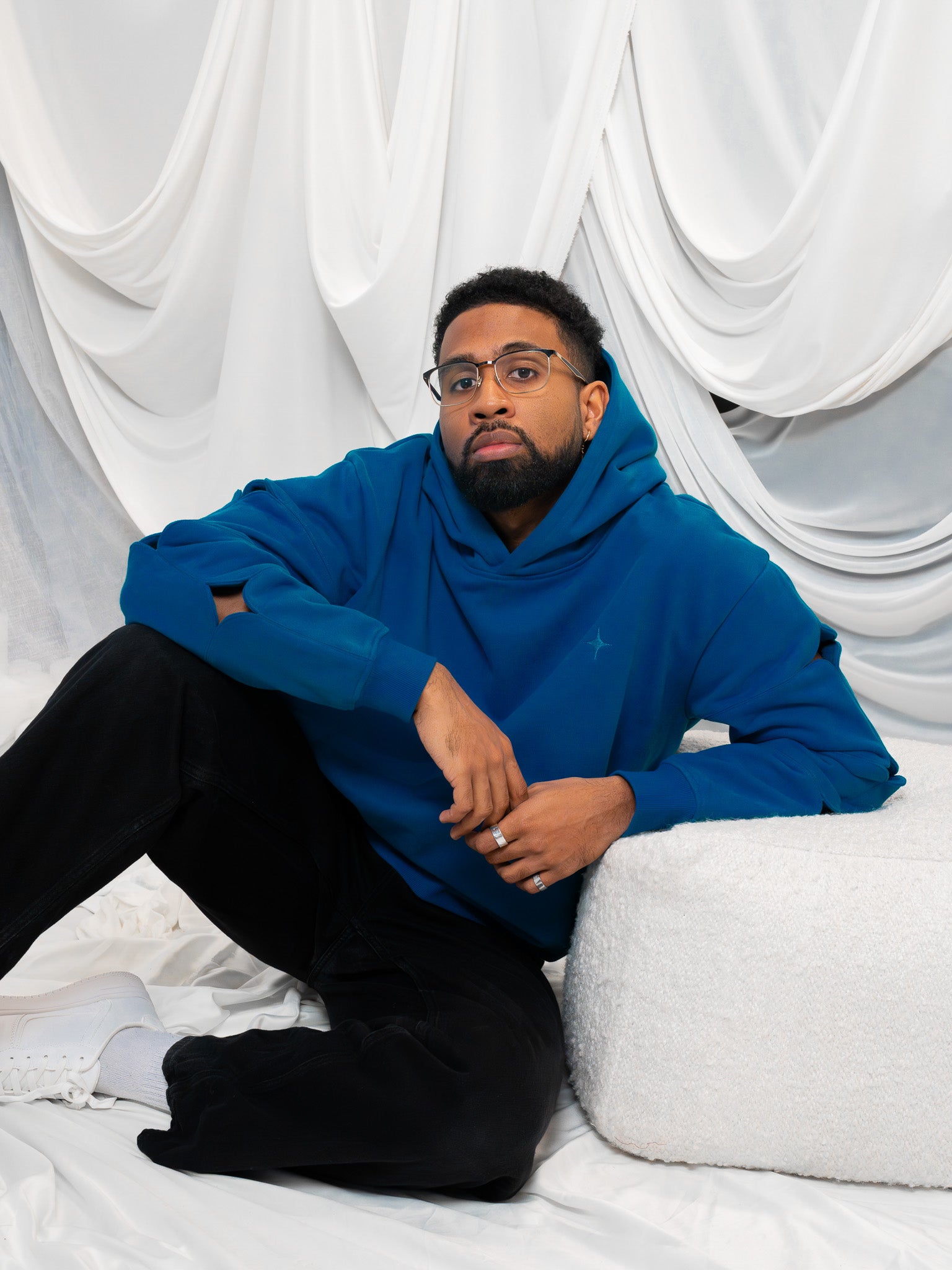 Blue Moon | Boxy Hoodie