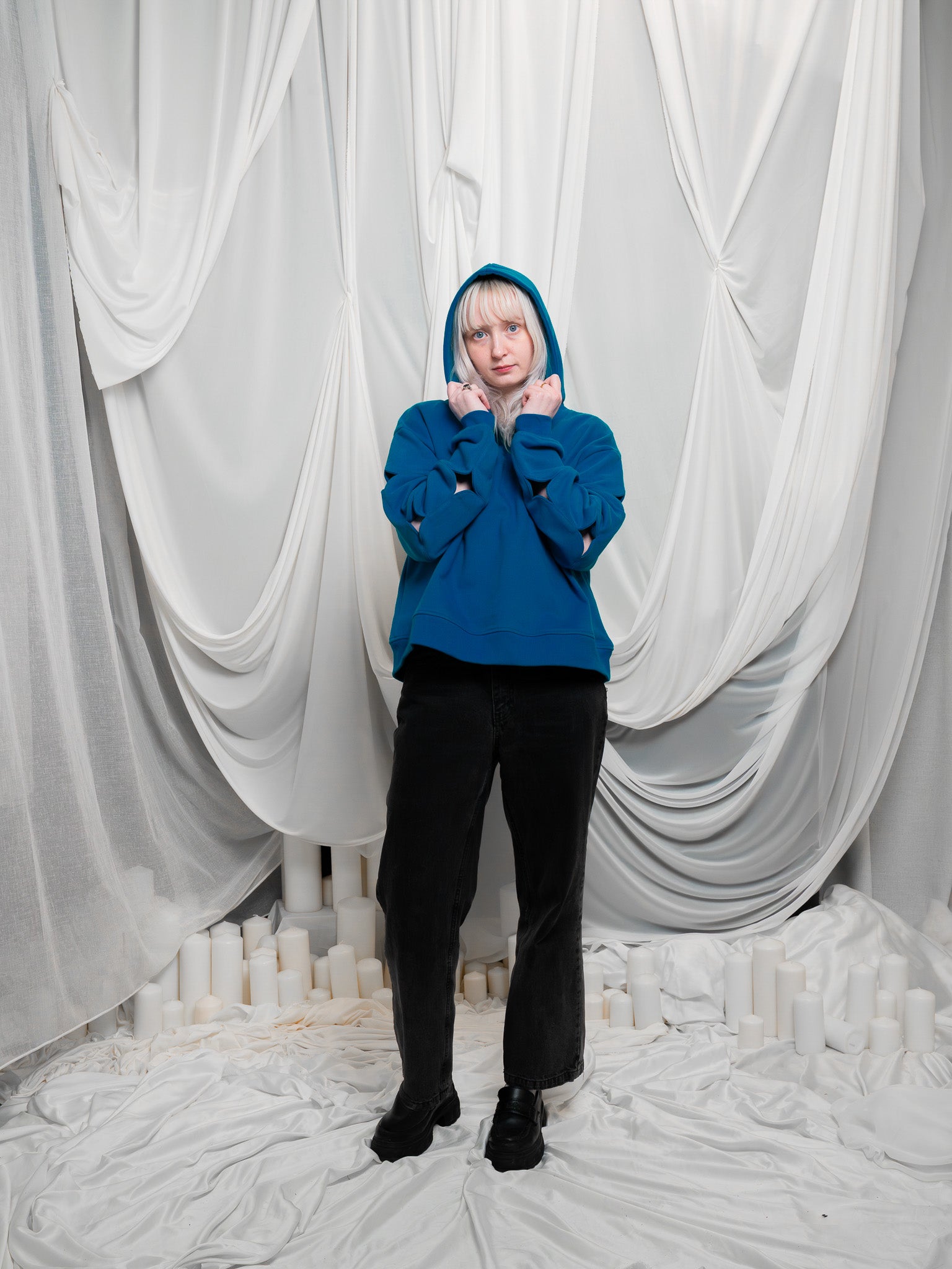 Blue Moon | Boxy Hoodie