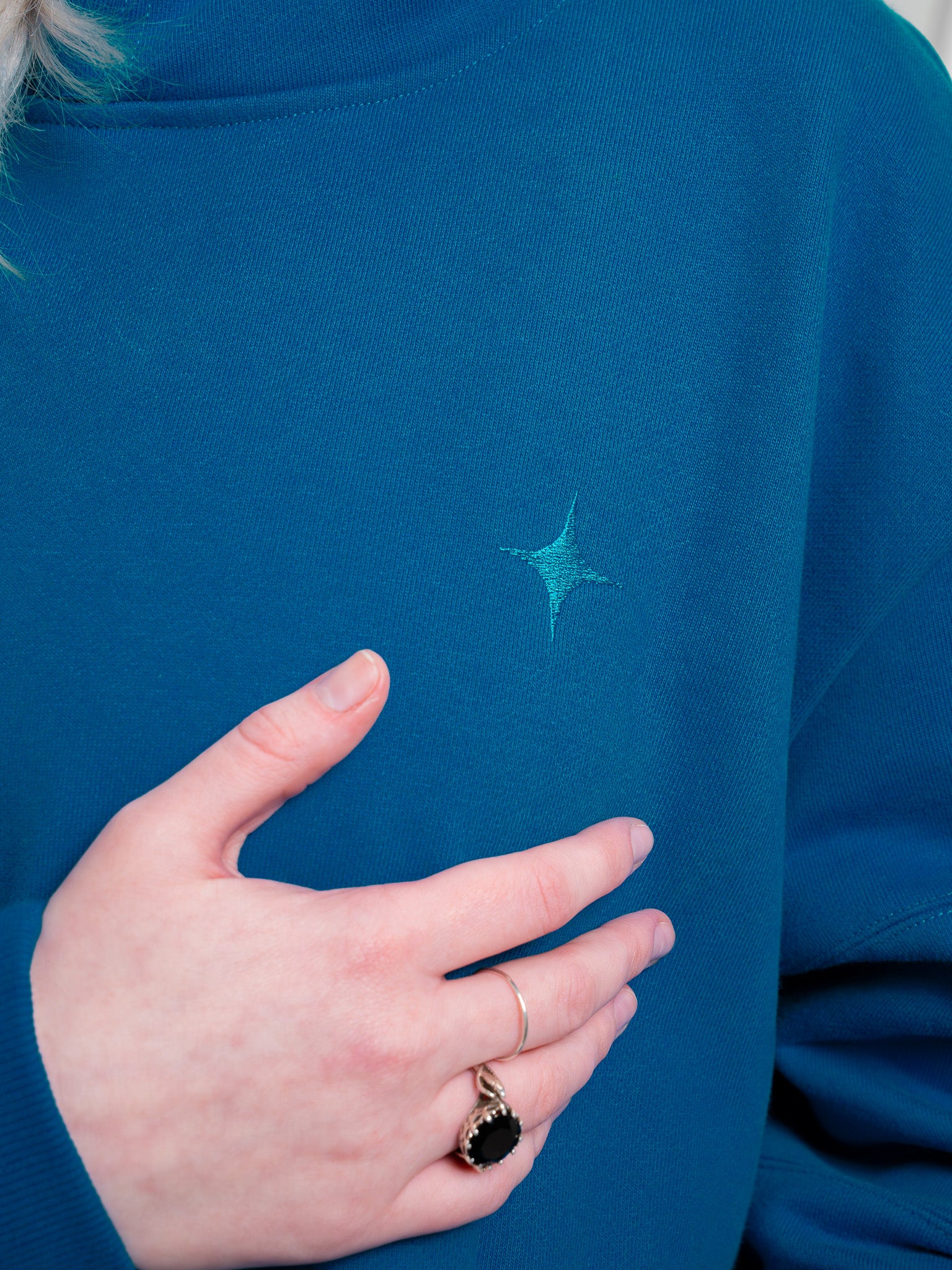 Blue Moon | Boxy Hoodie