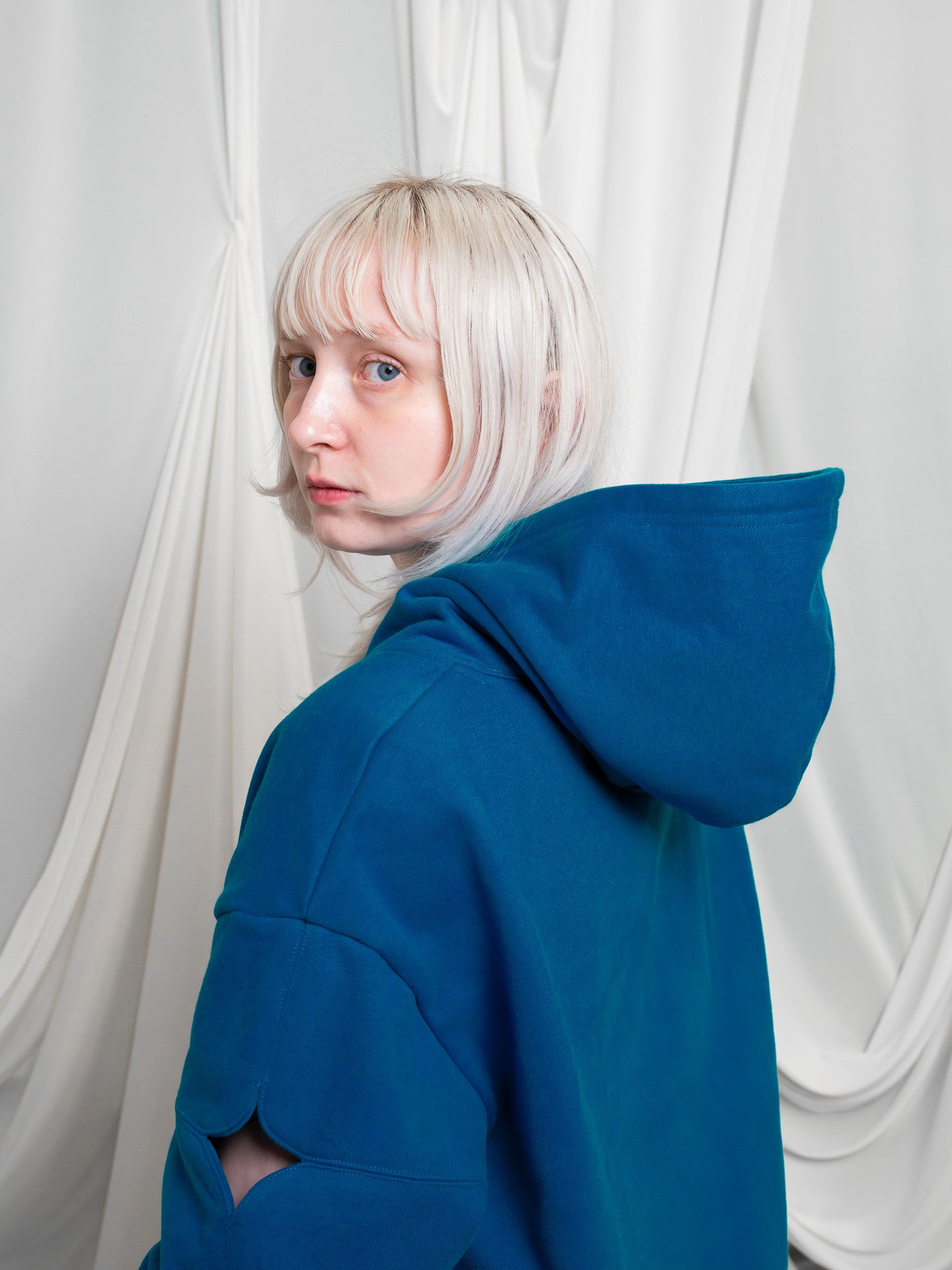 Blue Moon | Boxy Hoodie