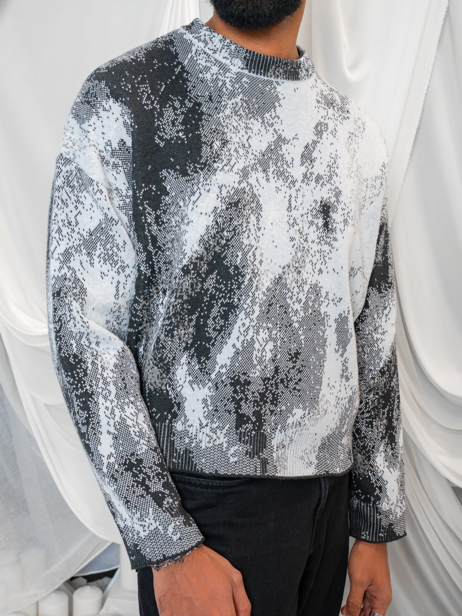 Lunar | Cropped Knit Sweater