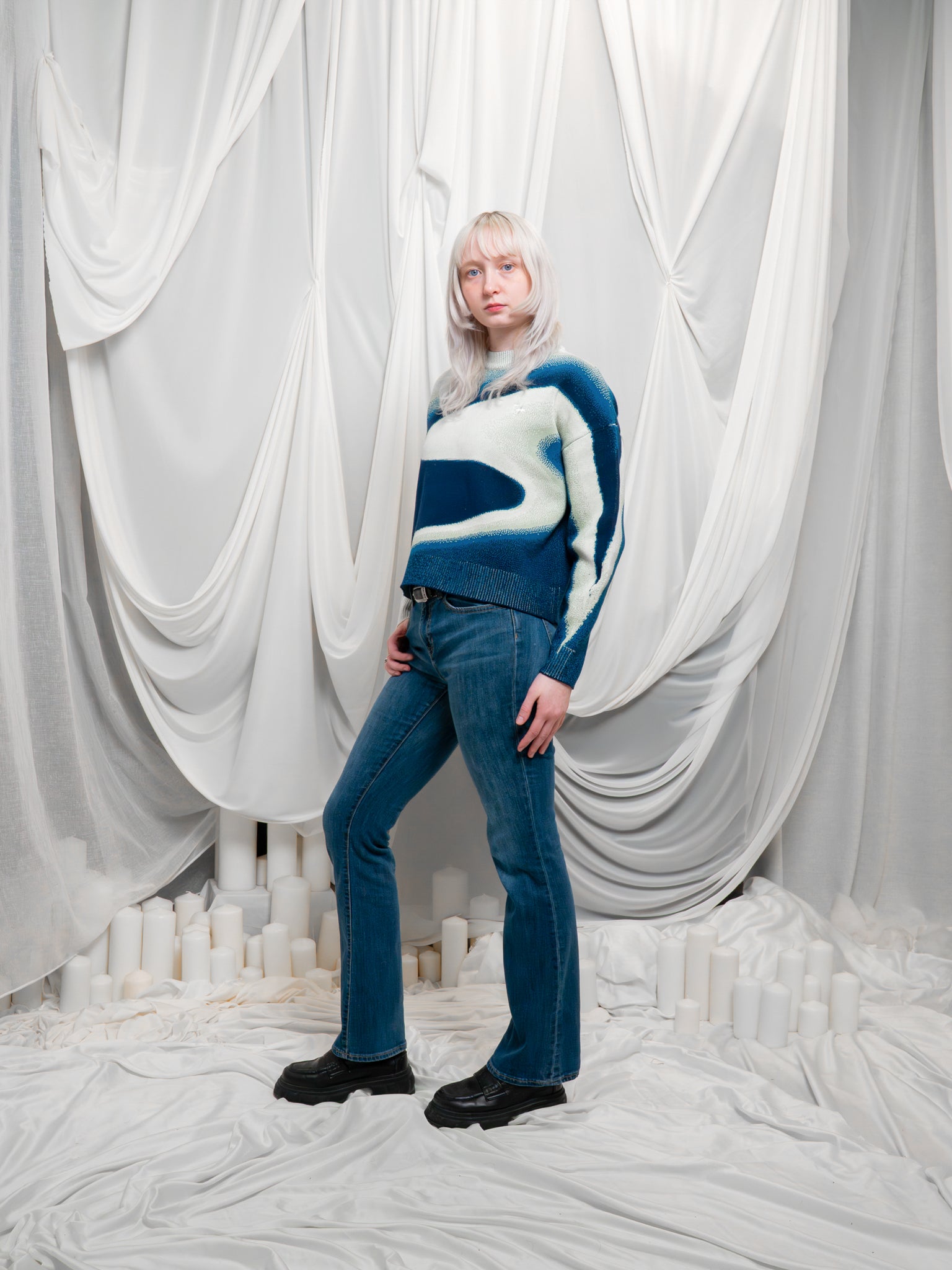 Stardust | Cropped Knit Sweater