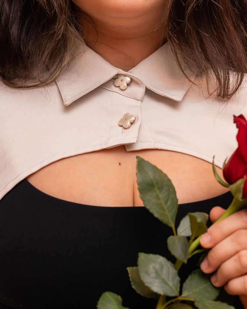 Sweetheart | White Bolero Shirt