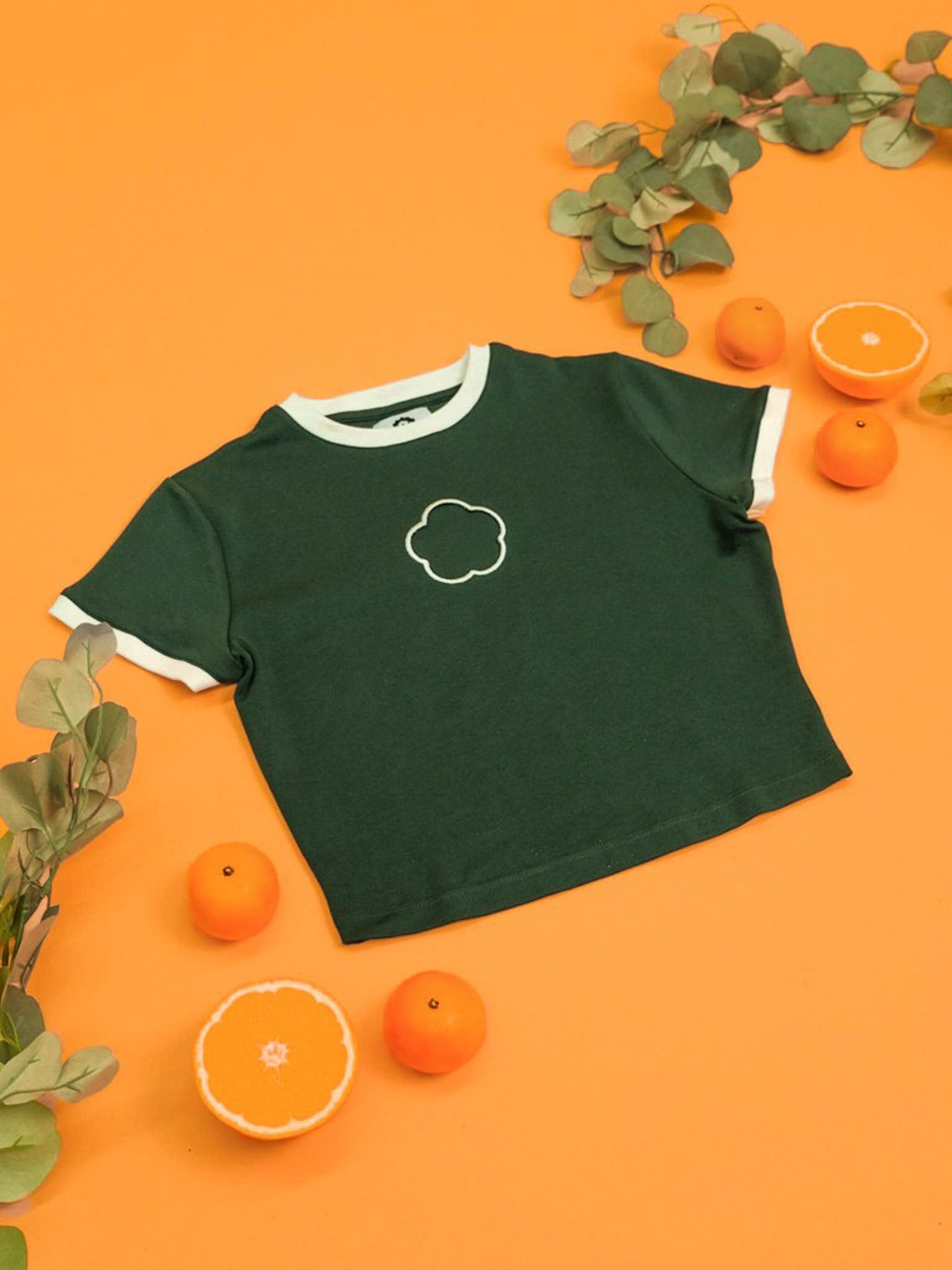 Leaf Green | Blossom Mini Tee - carmico