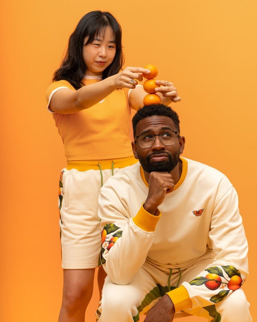 Orange | Blossom Mini Tee - carmico