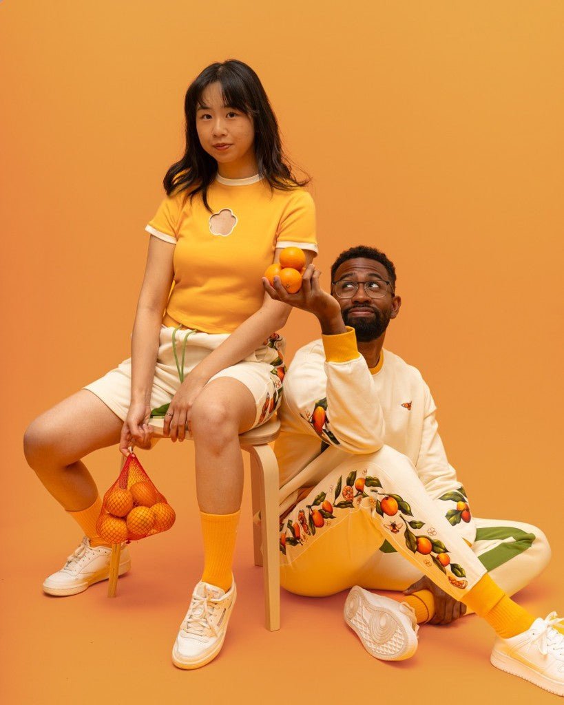 Orange | Blossom Mini Tee - carmico