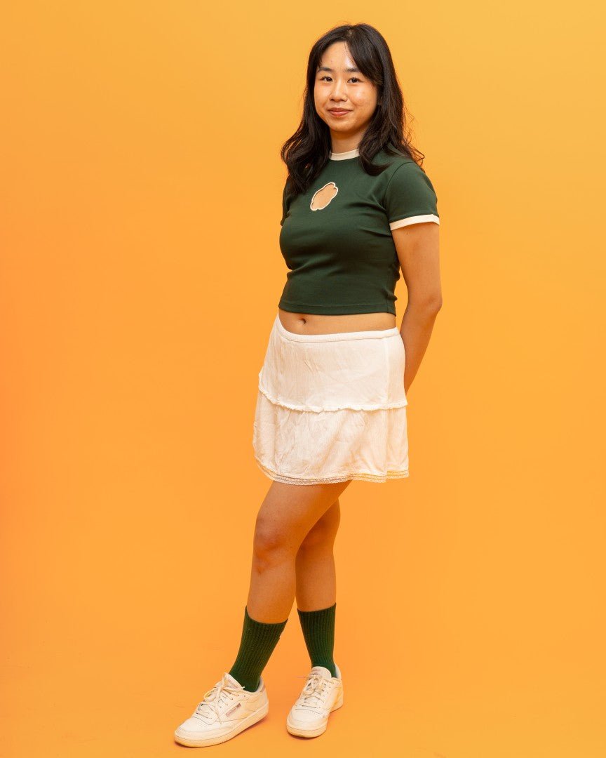 Leaf Green | Blossom Mini Tee - carmico