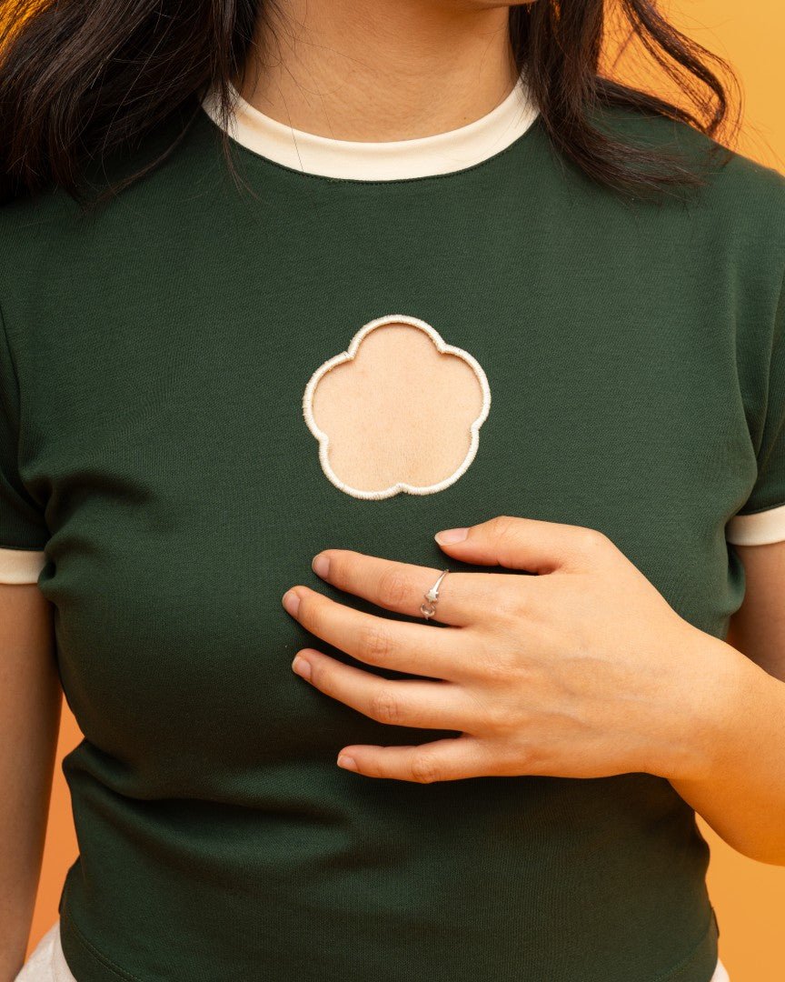 Leaf Green | Blossom Mini Tee - carmico
