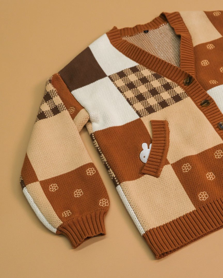 Miffy | Patchwork Cardigan - carmico