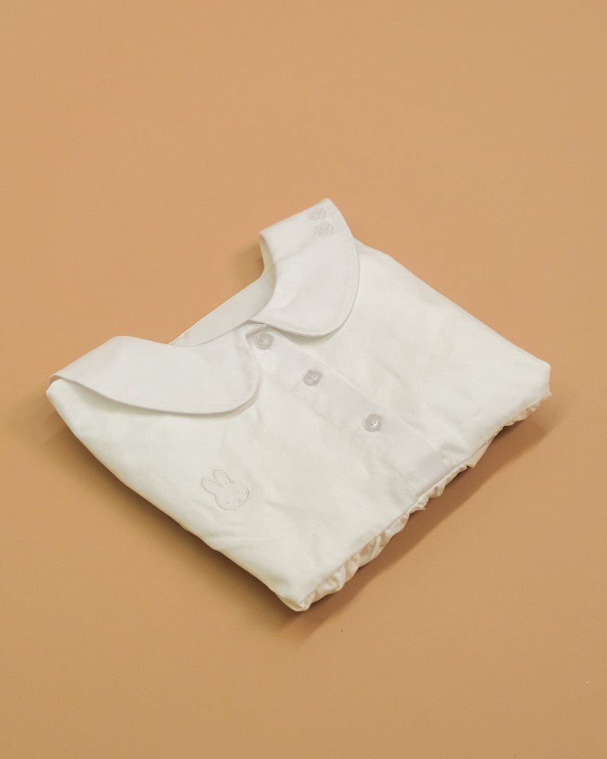 Miffy | White Peplum Blouse - carmico
