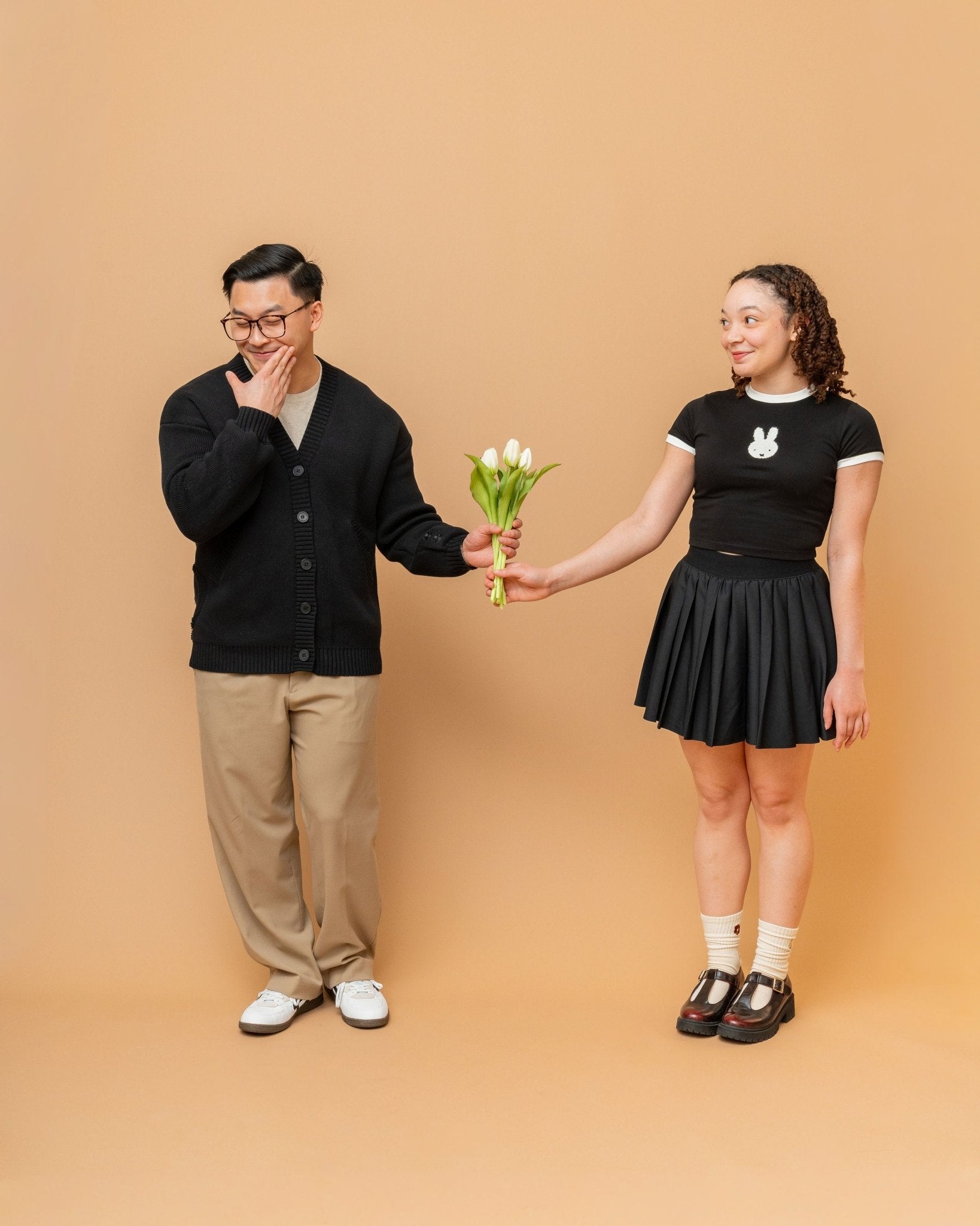 Miffy | Black Cardigan - carmico