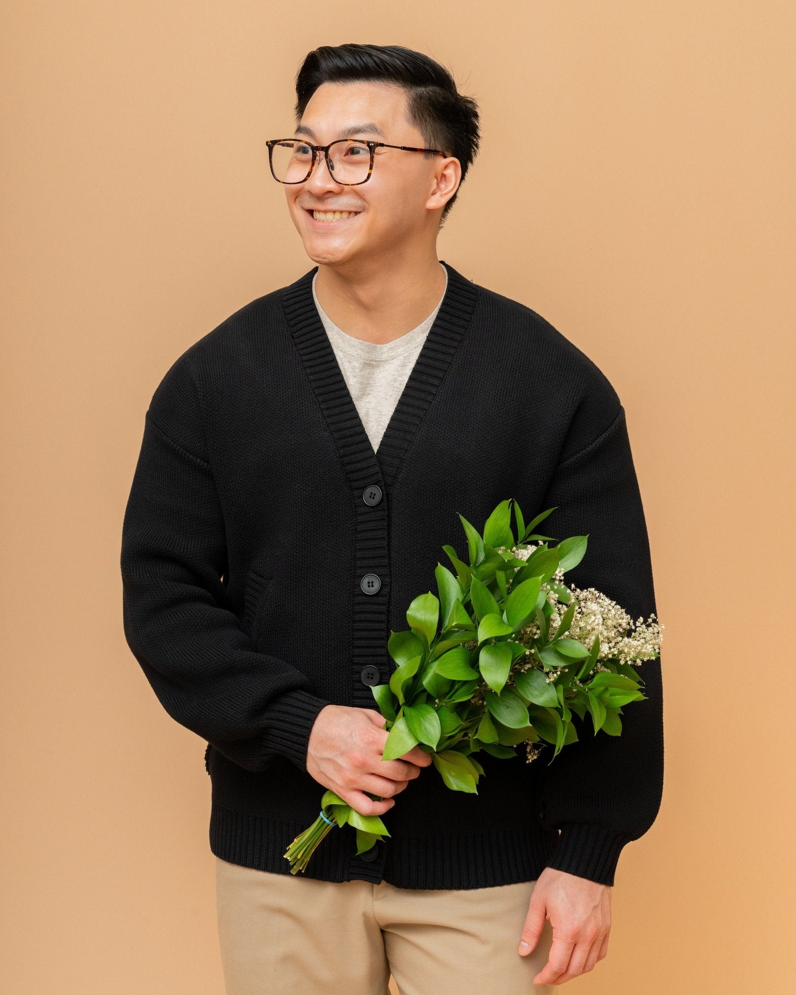 Miffy | Black Cardigan - carmico