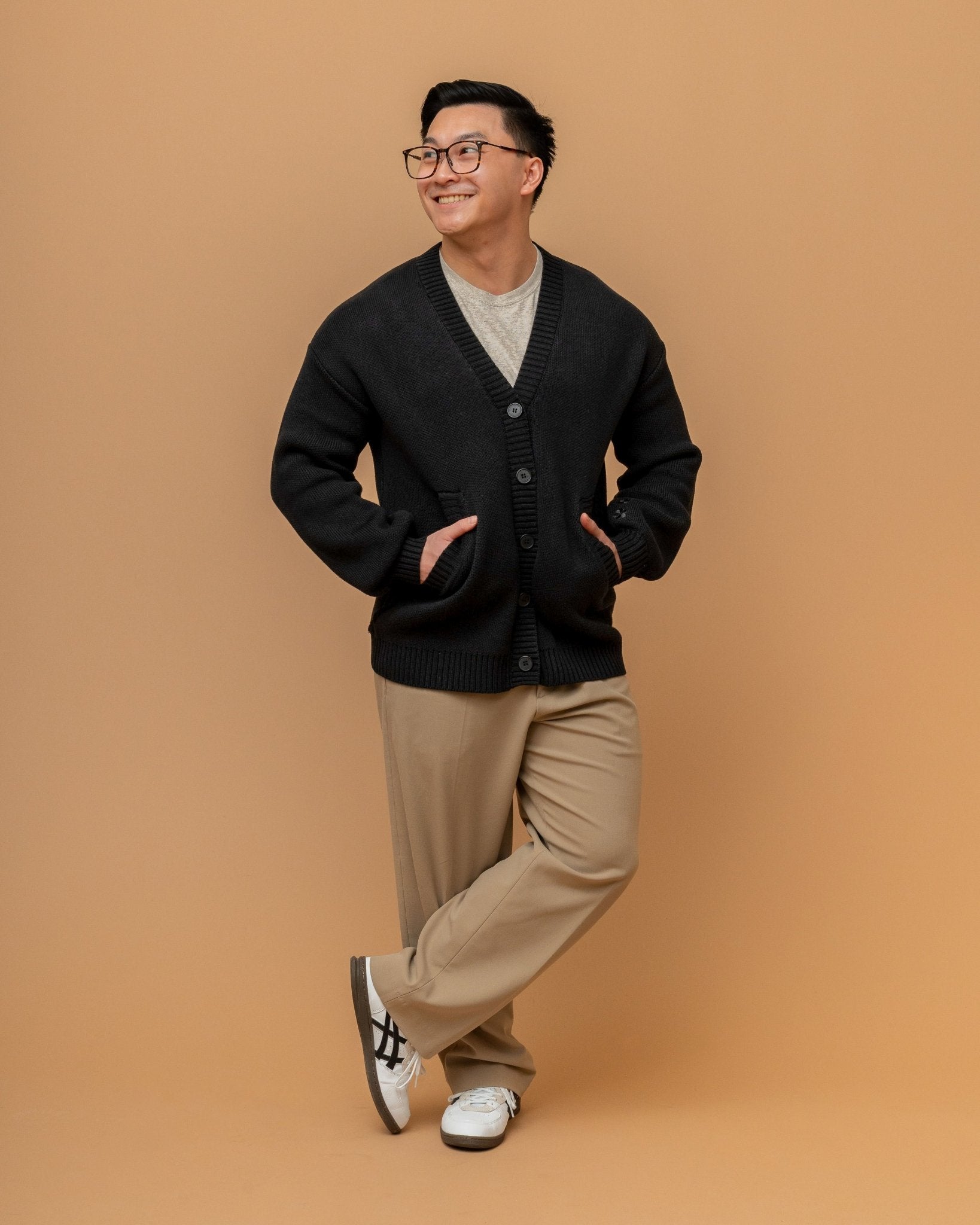 Miffy | Black Cardigan - carmico