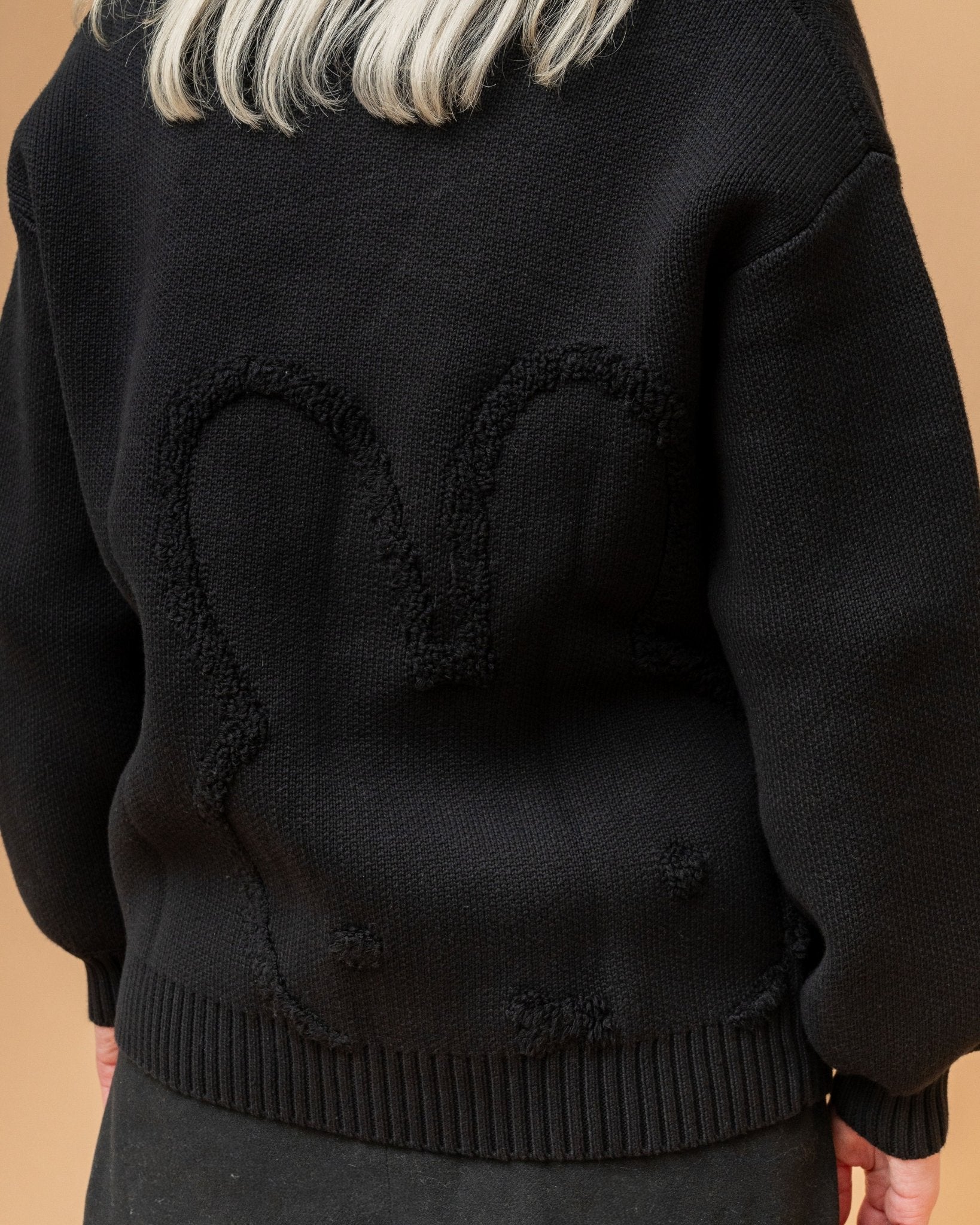 Miffy | Black Cardigan - carmico