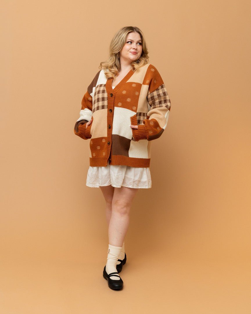 Miffy | Patchwork Cardigan - carmico
