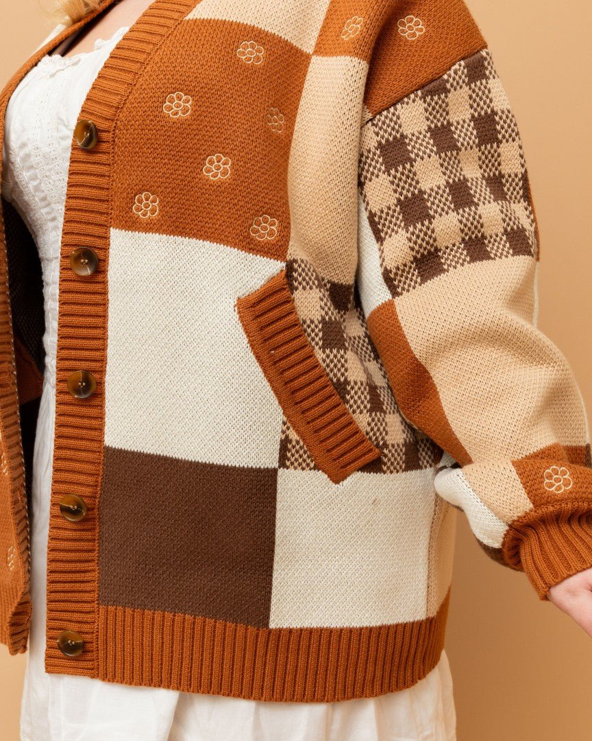 Miffy | Patchwork Cardigan - carmico