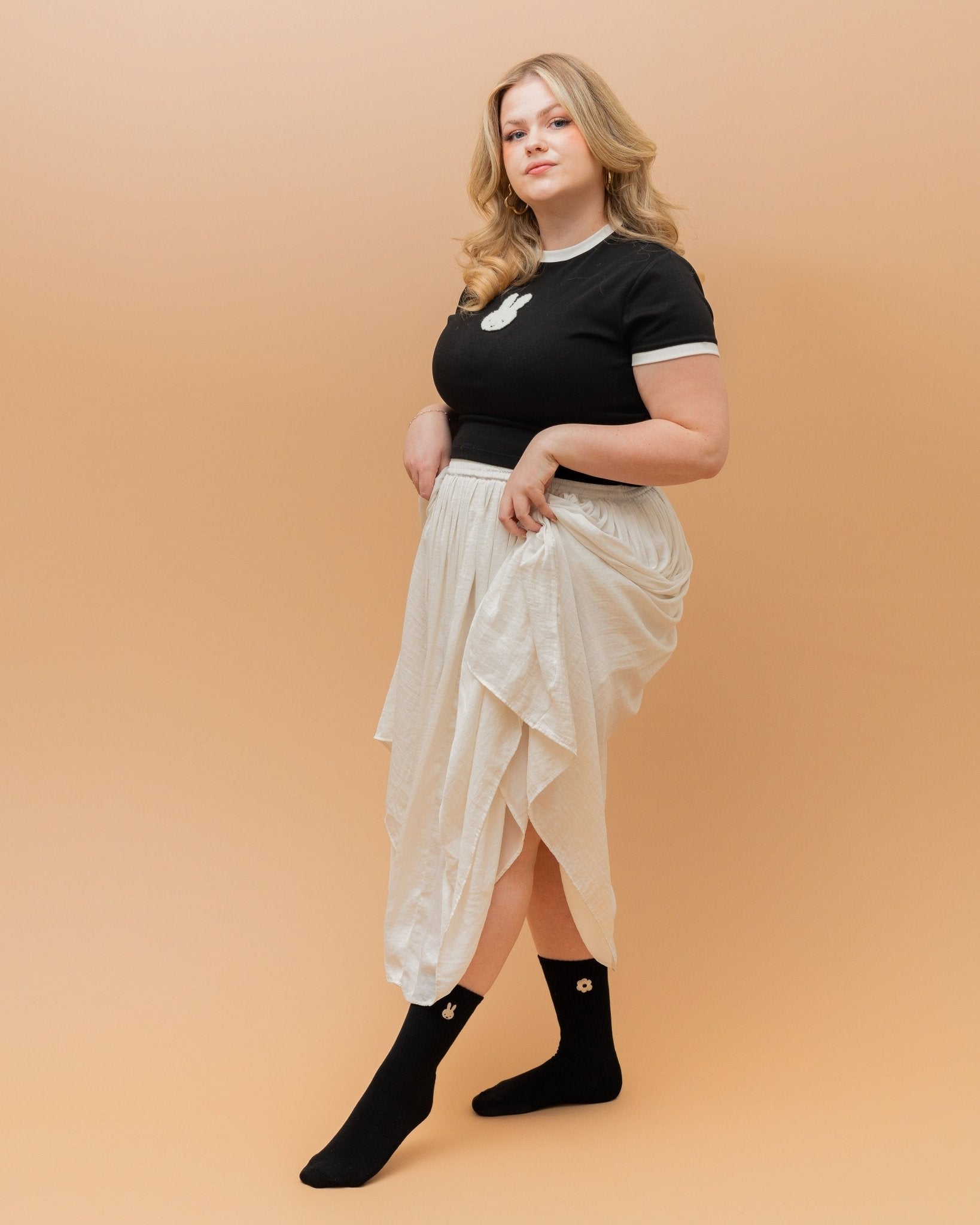 Miffy | Black Mini Tee - carmico