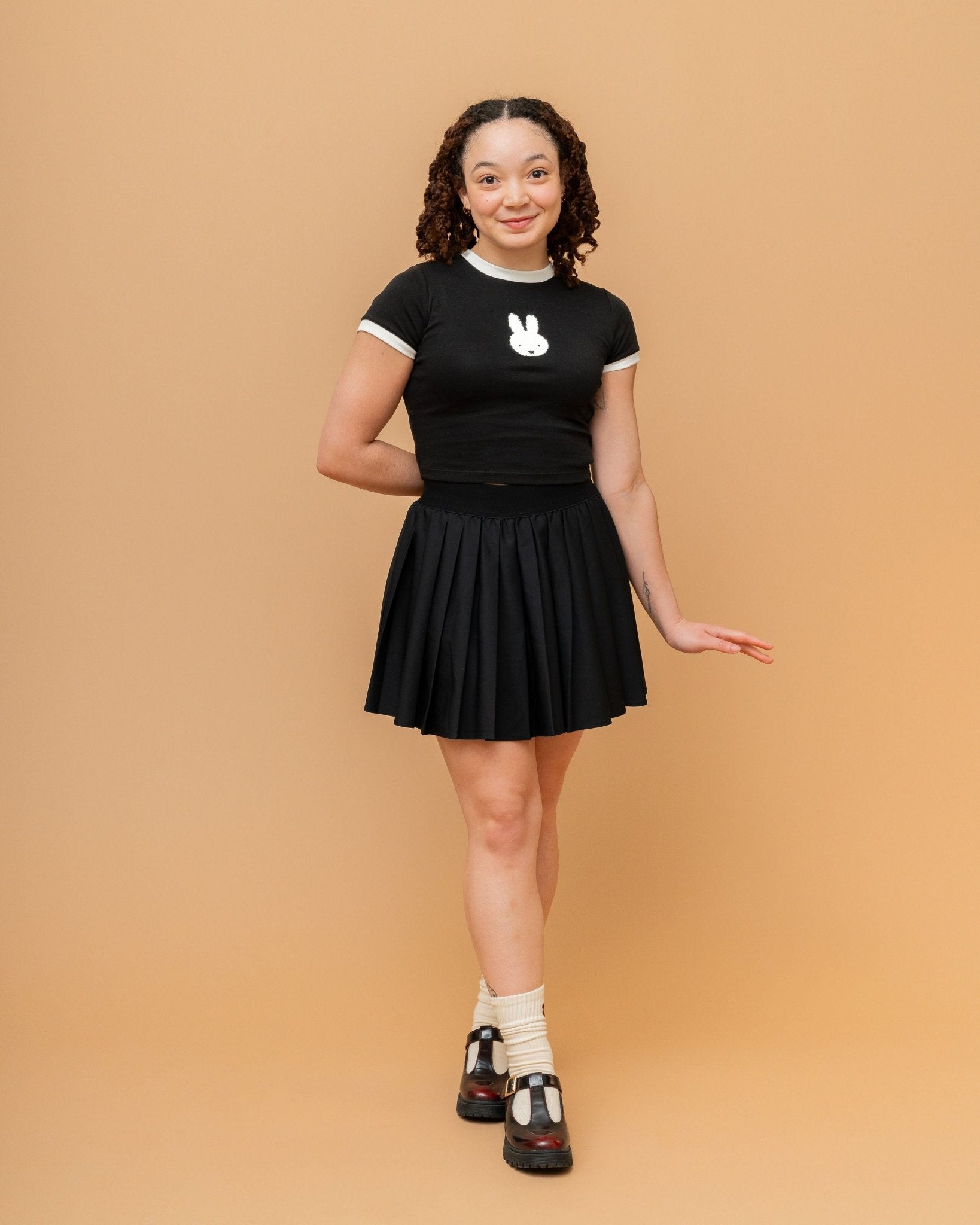Miffy | Black Mini Tee - carmico