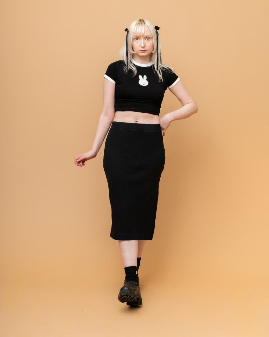Miffy | Black Mini Tee - carmico