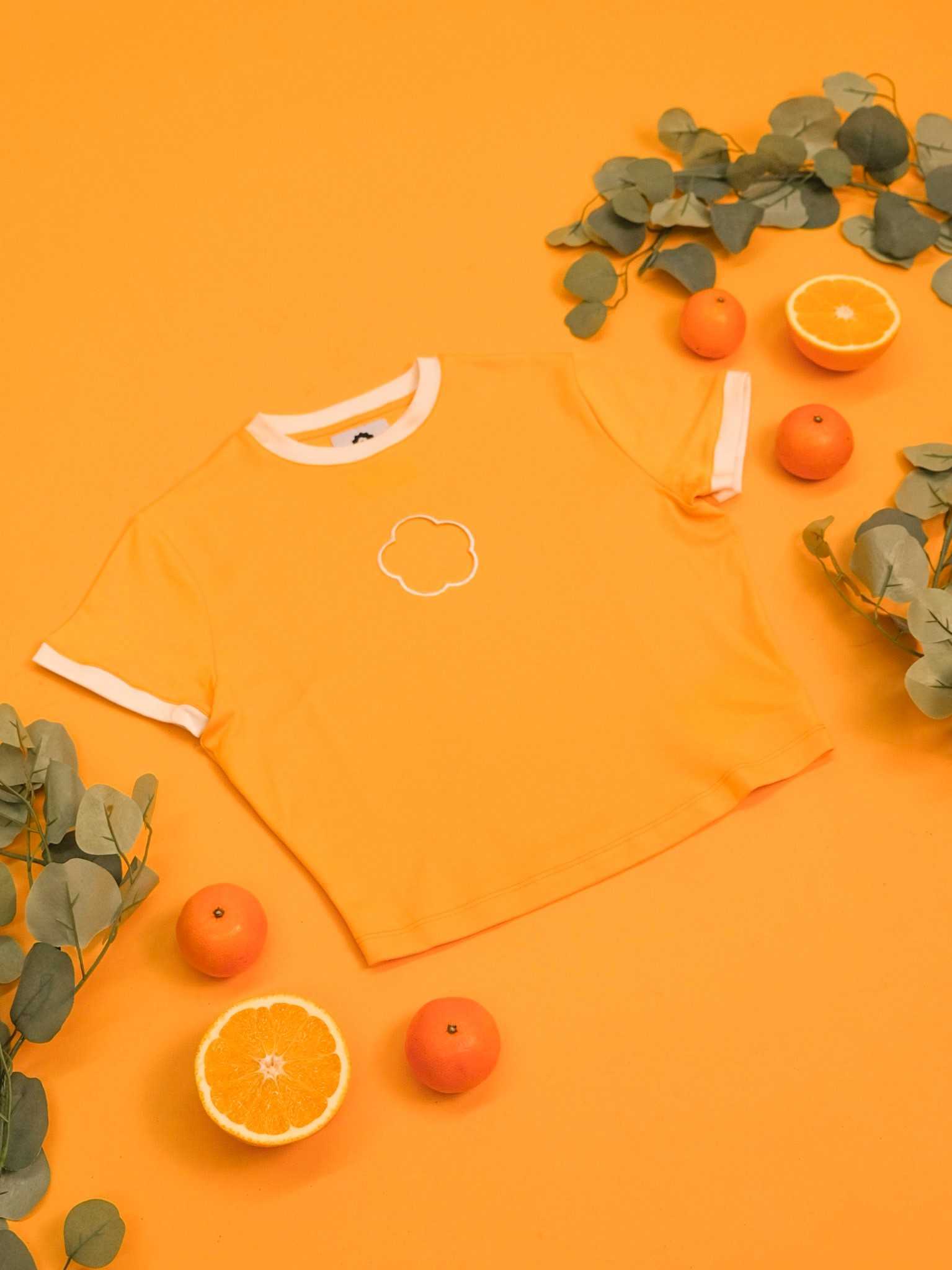 Orange | Blossom Mini Tee