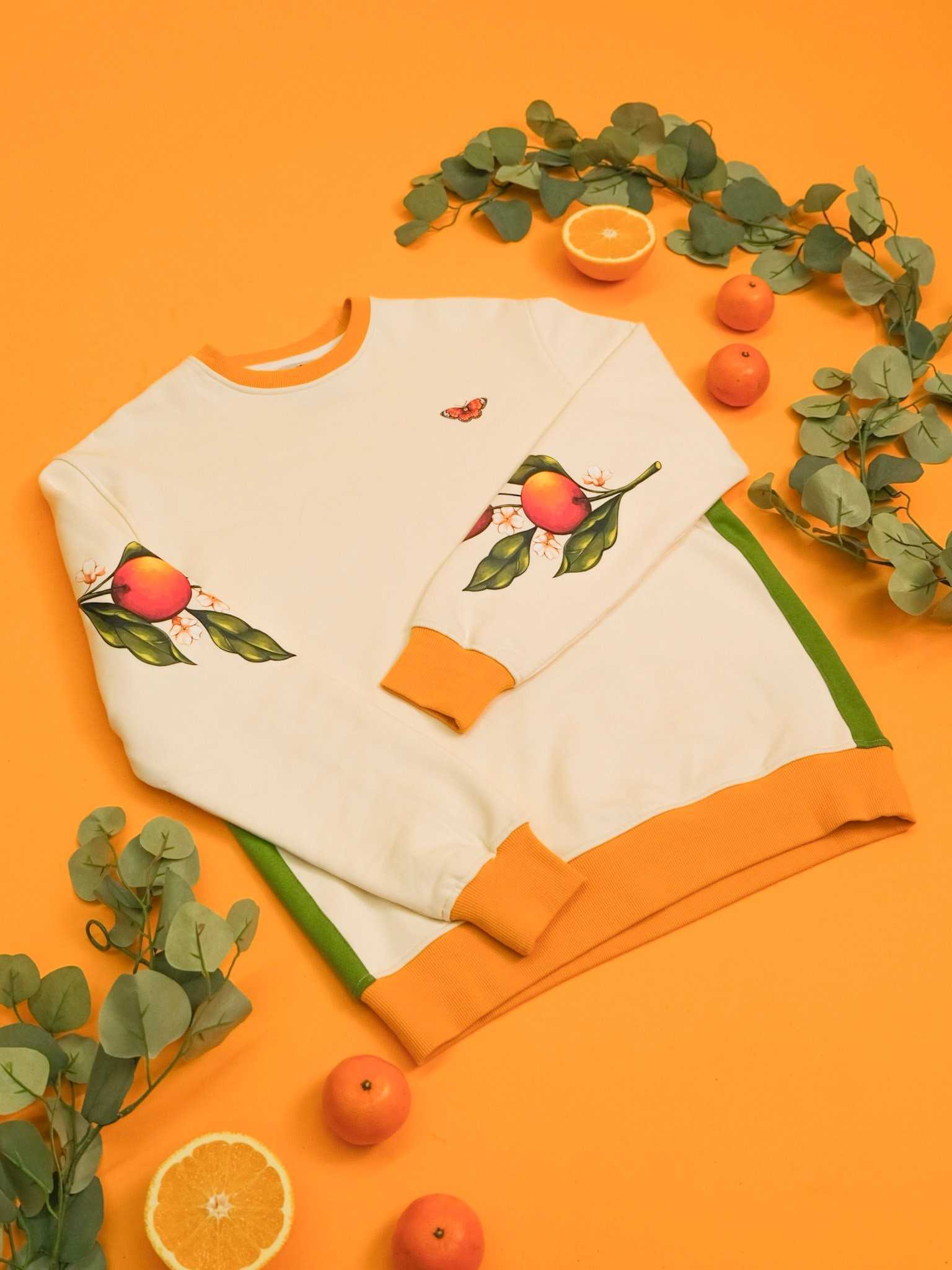 Citrus Crewneck Sweater