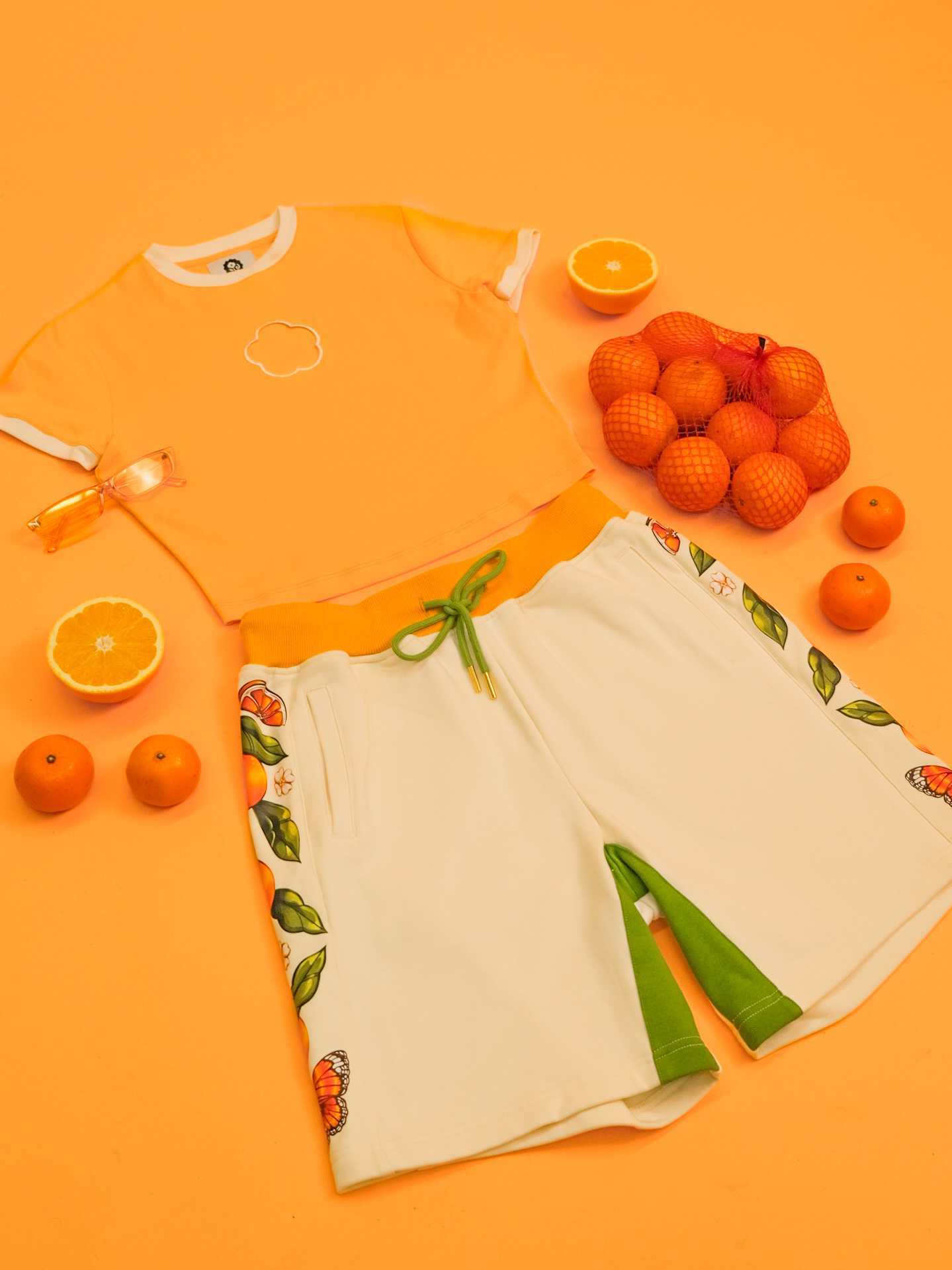 Orange | Blossom Mini Tee