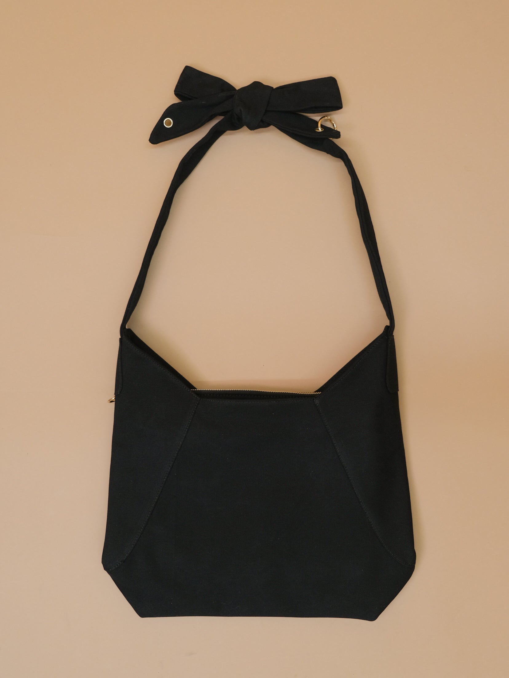 Tongue Tied | Black Tote Bag