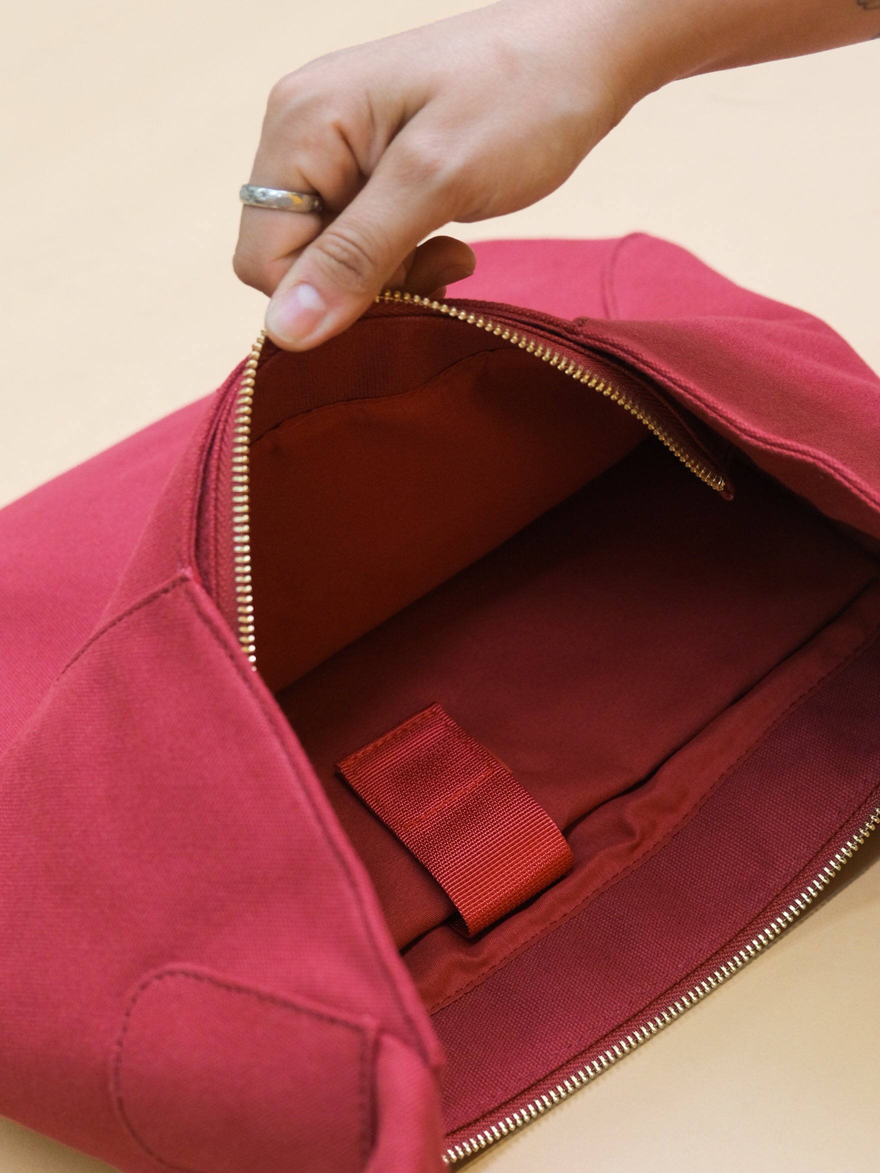 Tongue Tied | Red Tote Bag