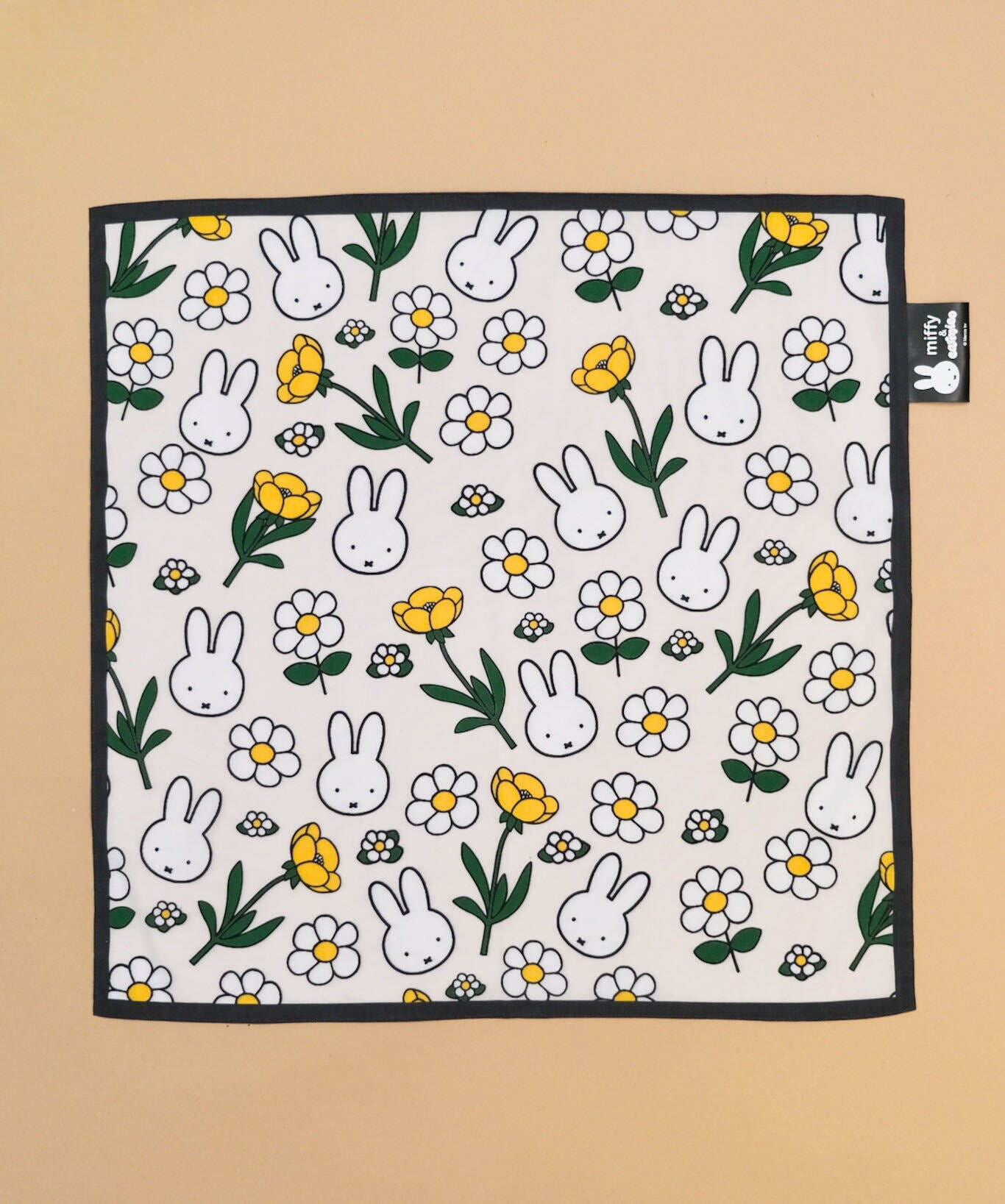 Miffy | All-Over White Bandana - carmico