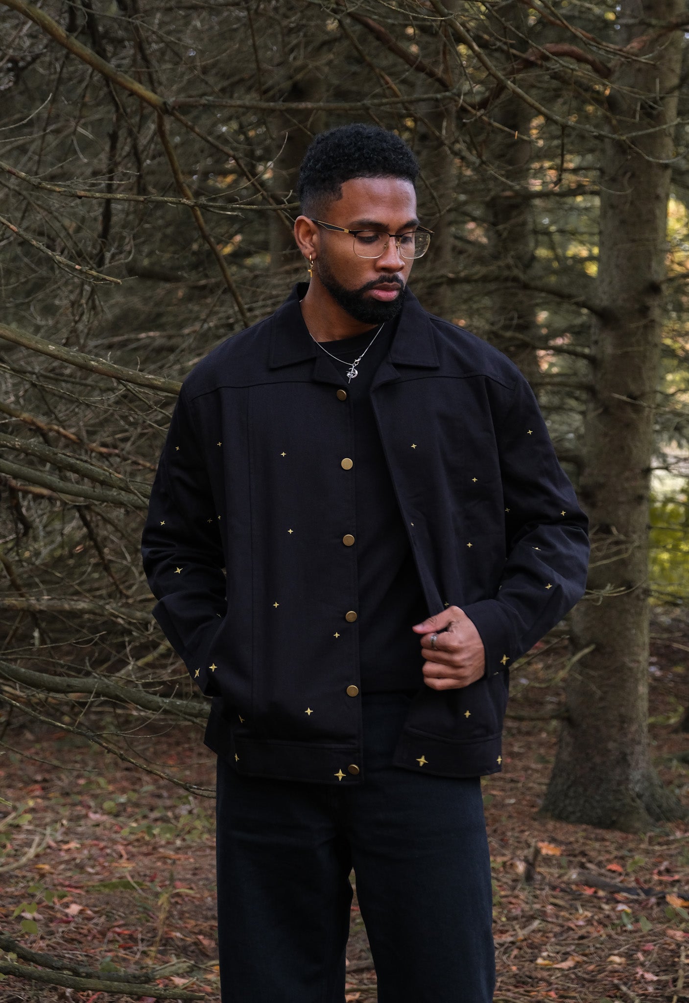 Night Bloom | Over-Sized Jacket