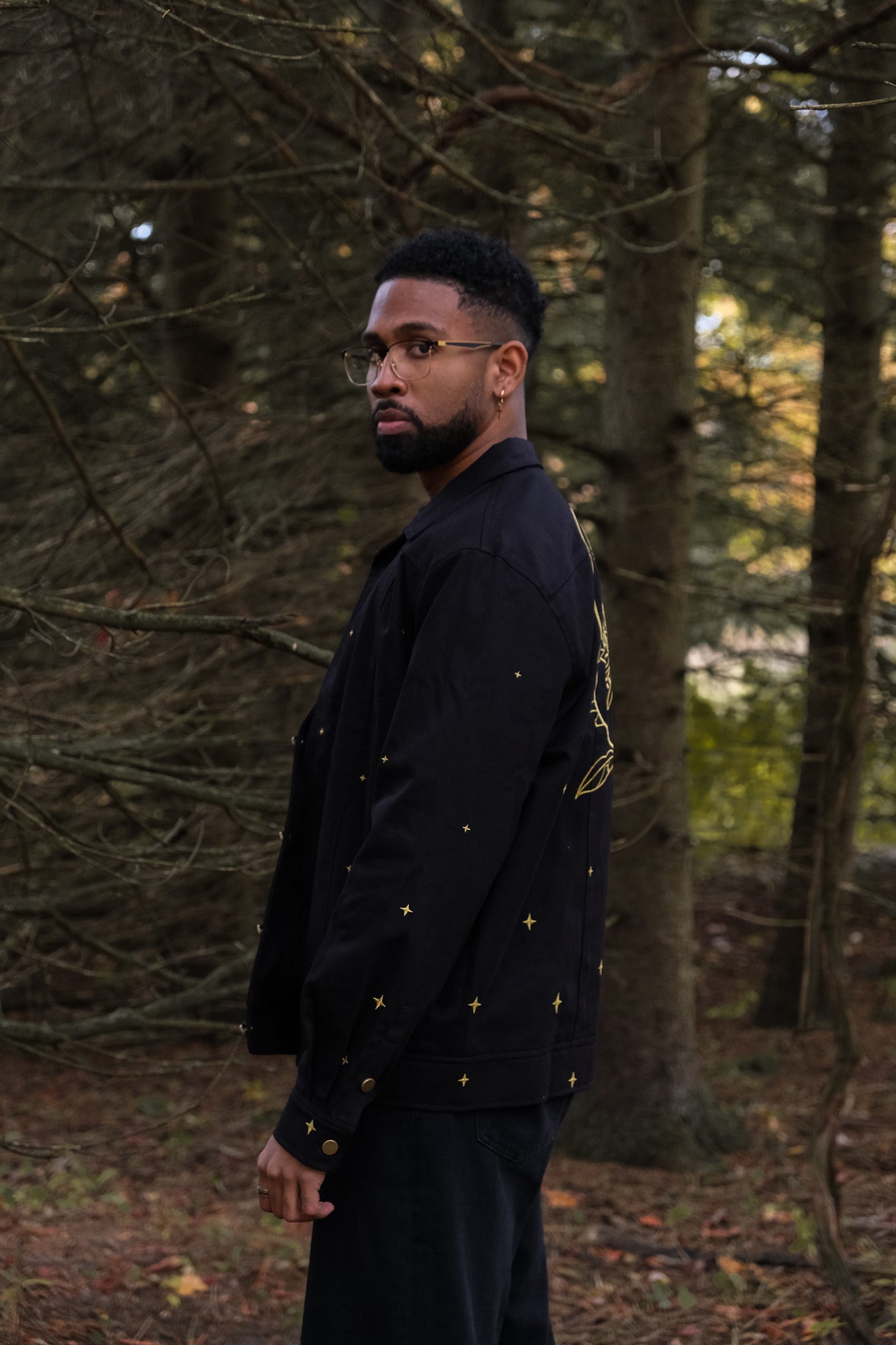 Night Bloom | Over-Sized Jacket