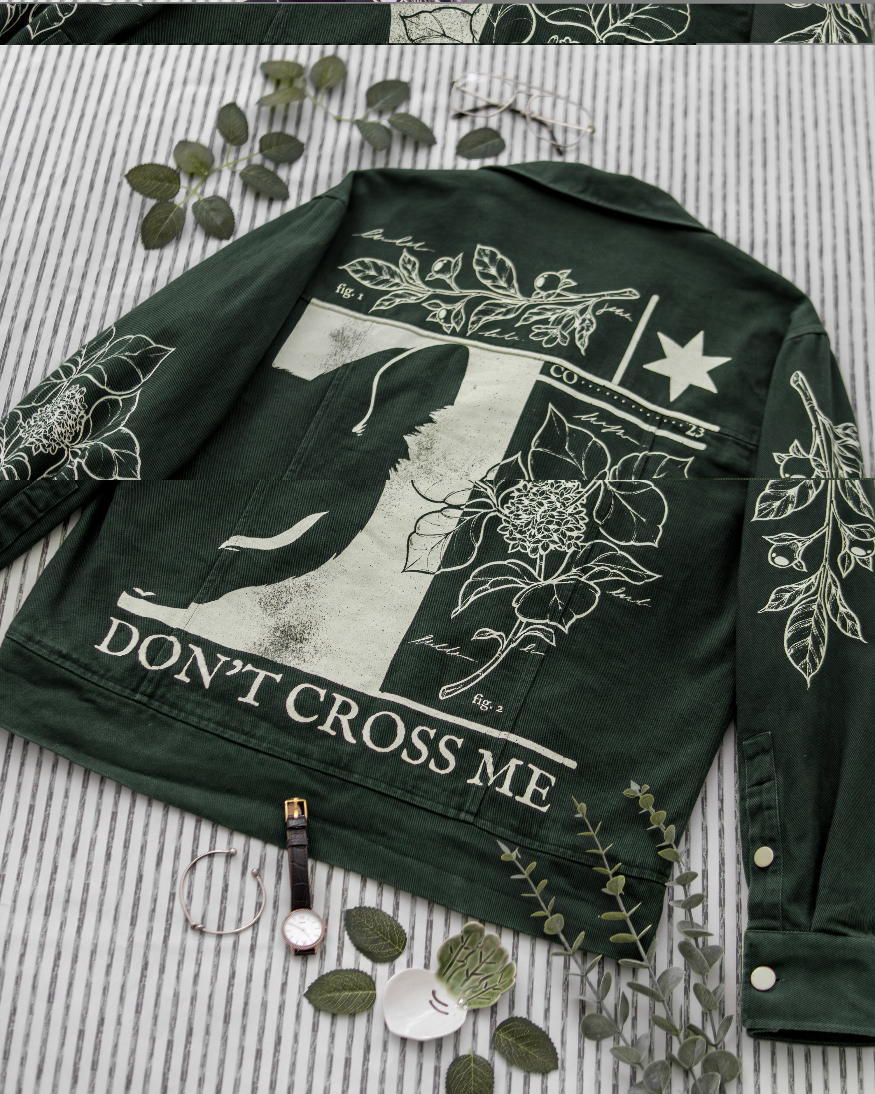 Don't Cross Me | Over-Sized Jacket