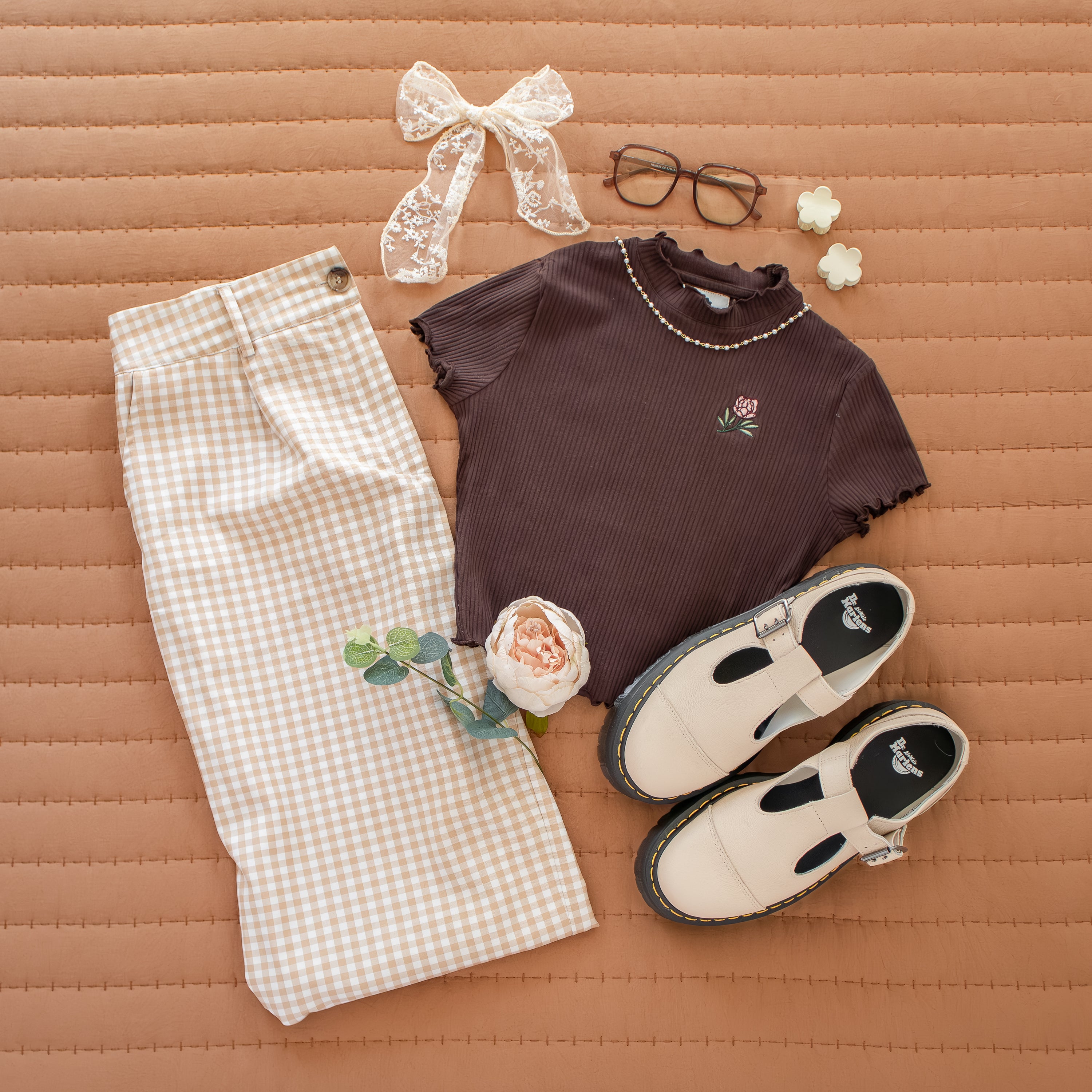 Freshly Picked | Brown Mini Tee