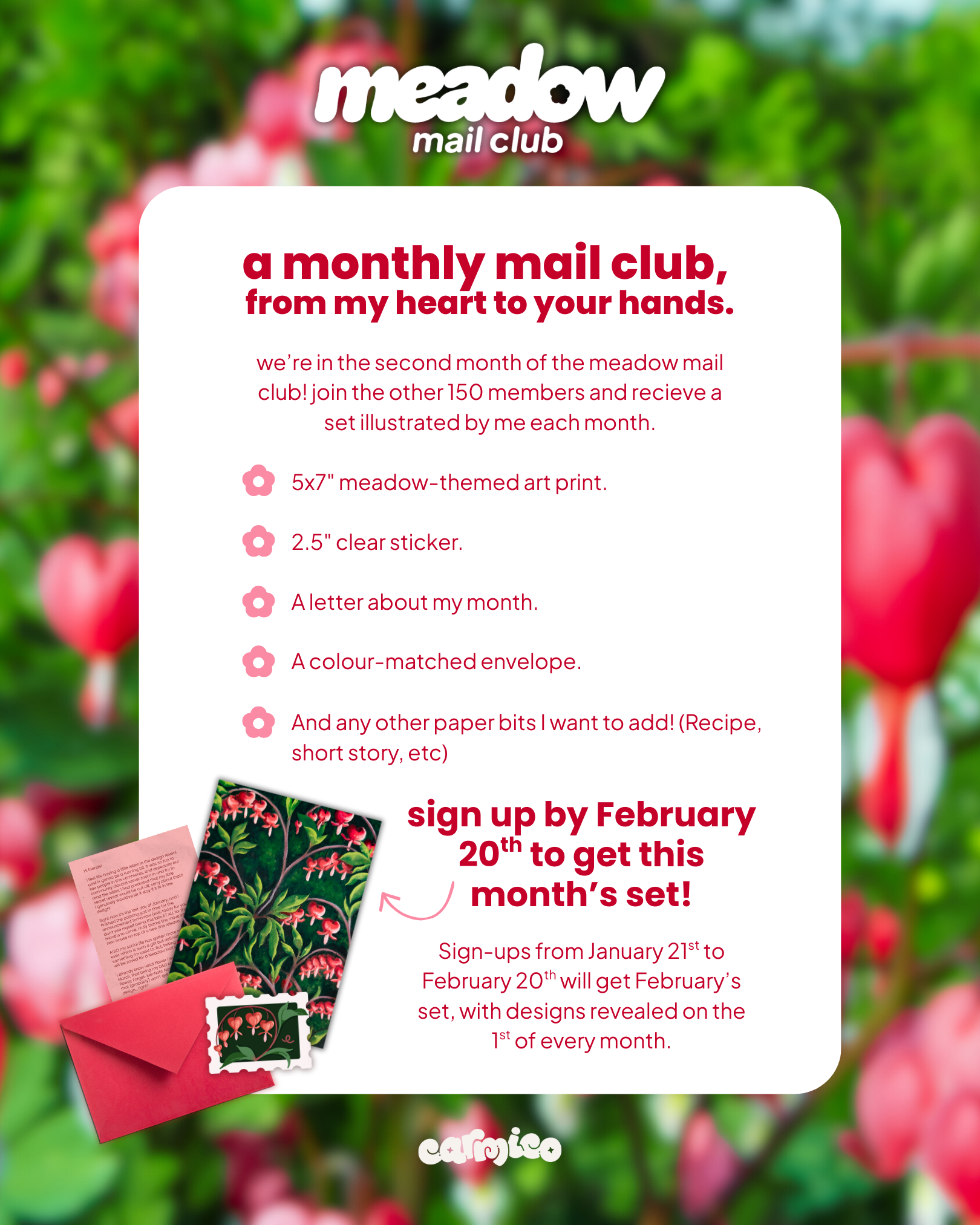 Meadow Mail Club ✿ February