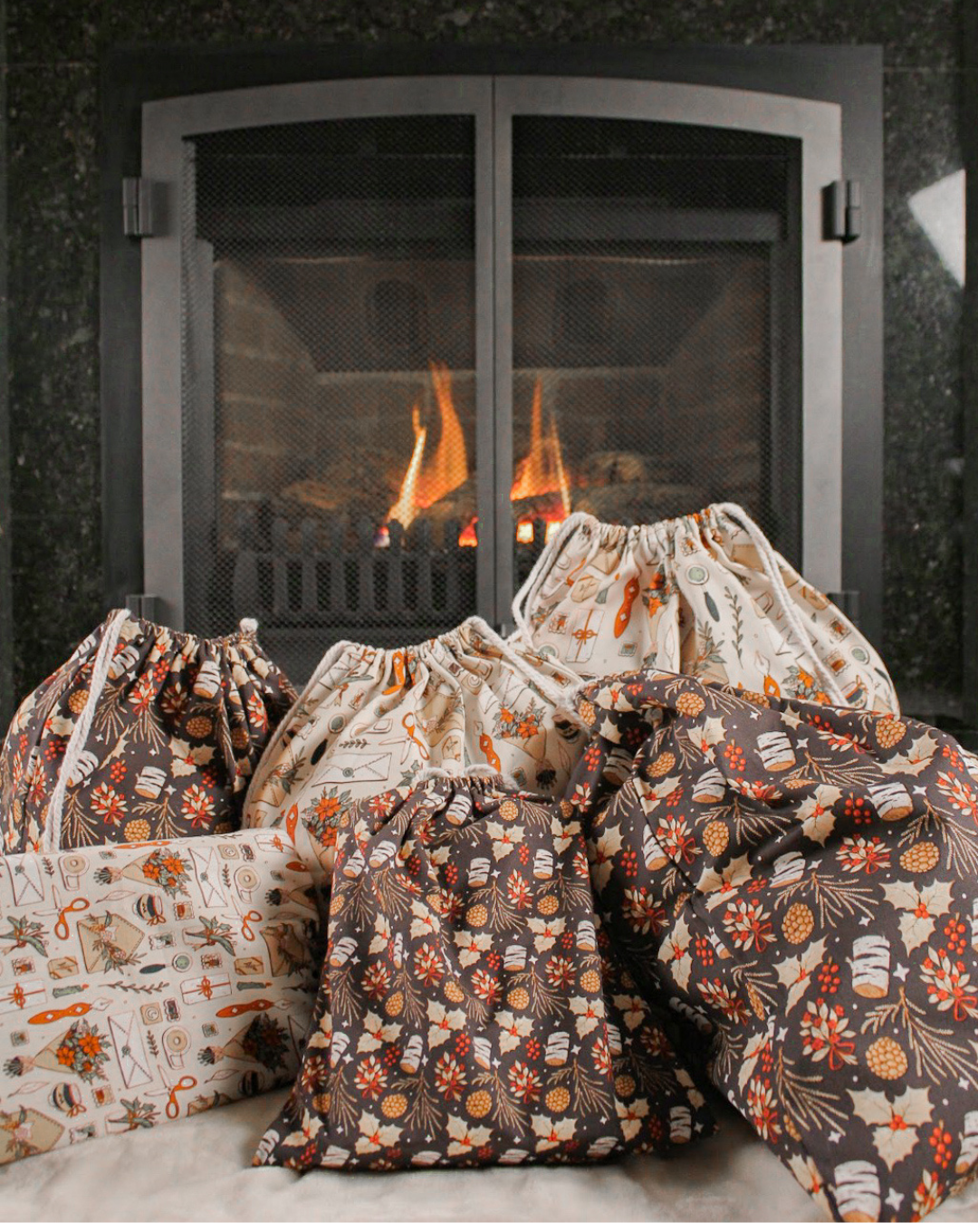 Winter Holiday | Drawstring Gift Bag Bundle [FINAL SALE]