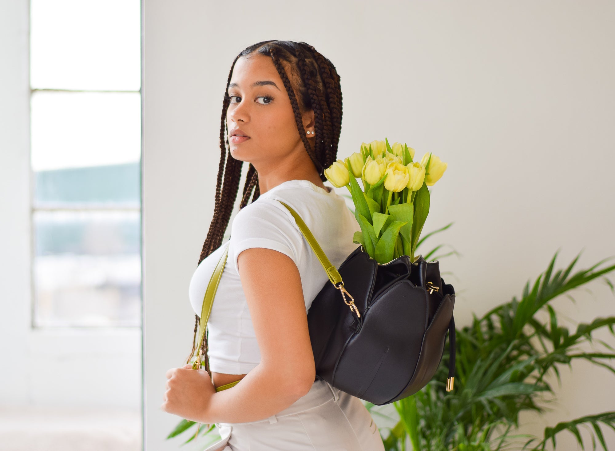 Black Tulip Bag