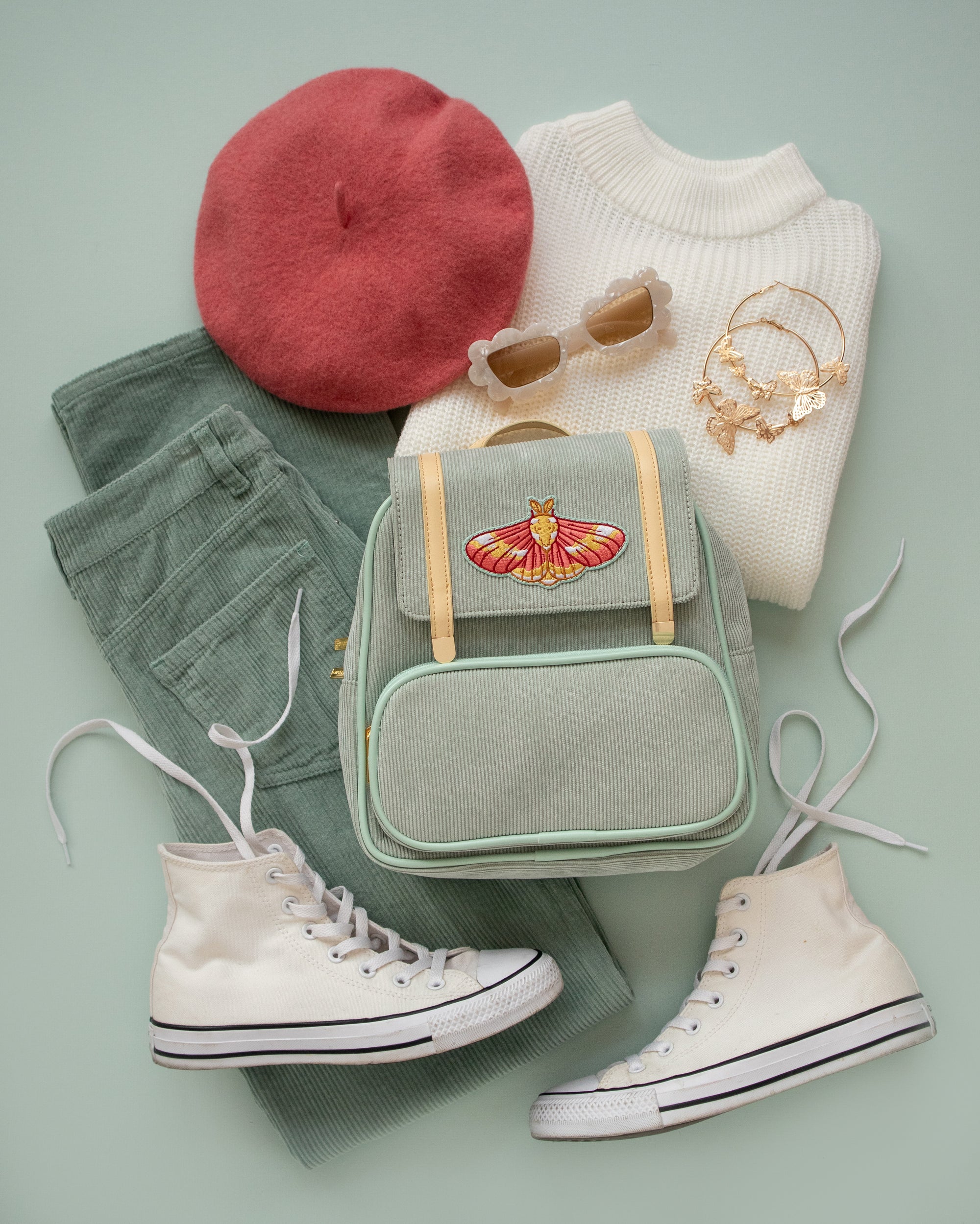 Rosy Maple | Corduroy Everyday Bag