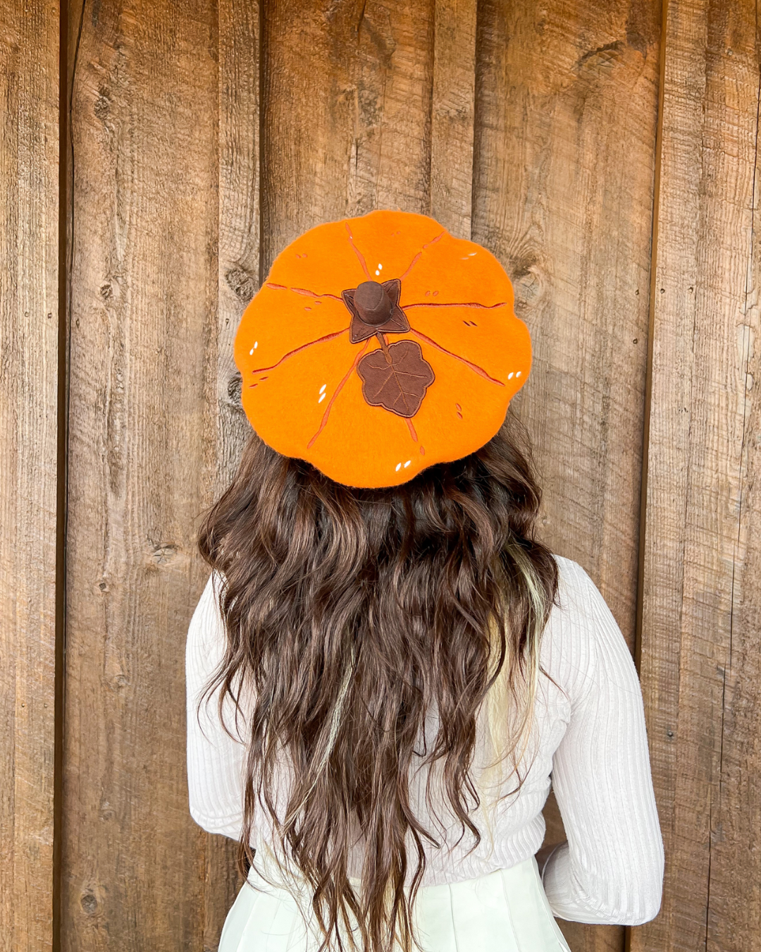 Pumpkin Beret